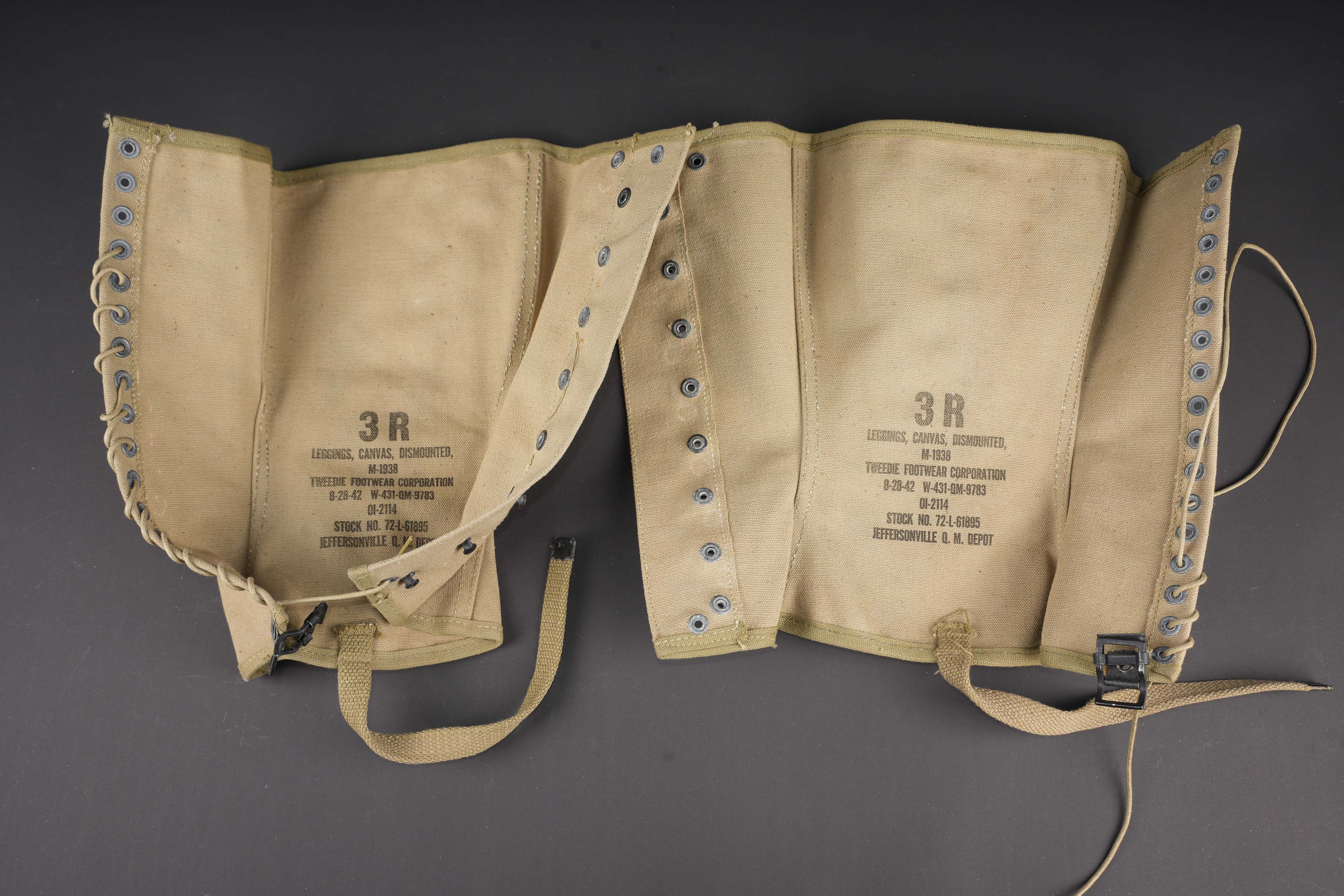 Guêtres US. US army gaiters. — photo 3