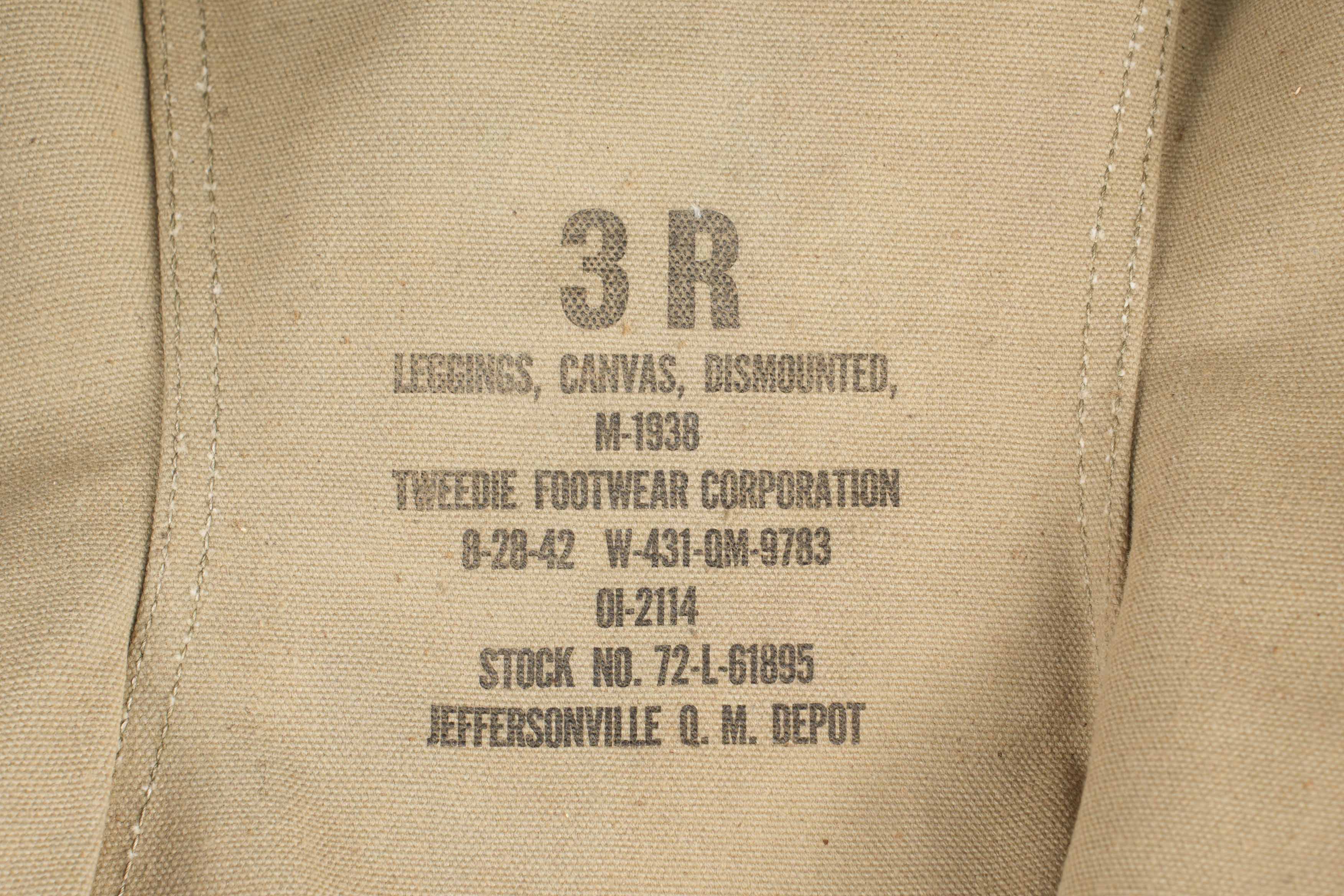Guêtres US. US army gaiters. — photo 4