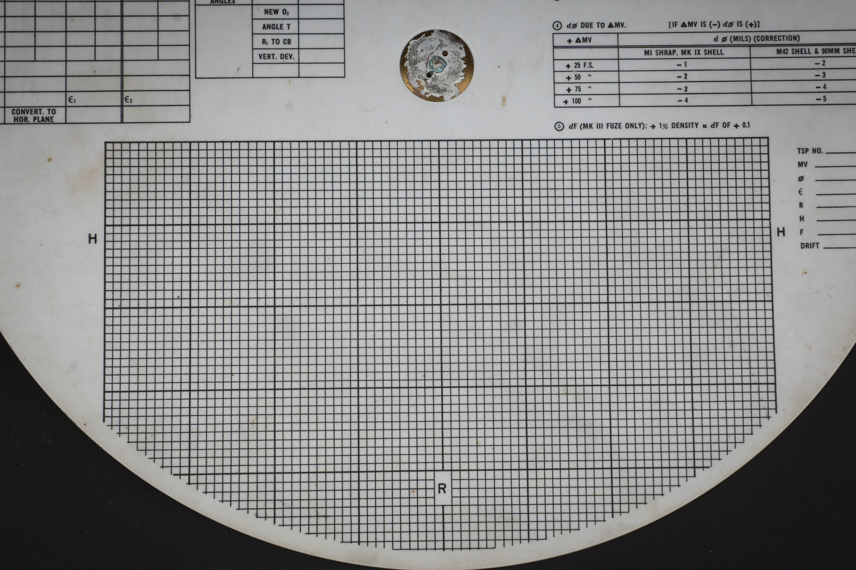 Disque de calcul M1. US M1 calculating disk — photo 10