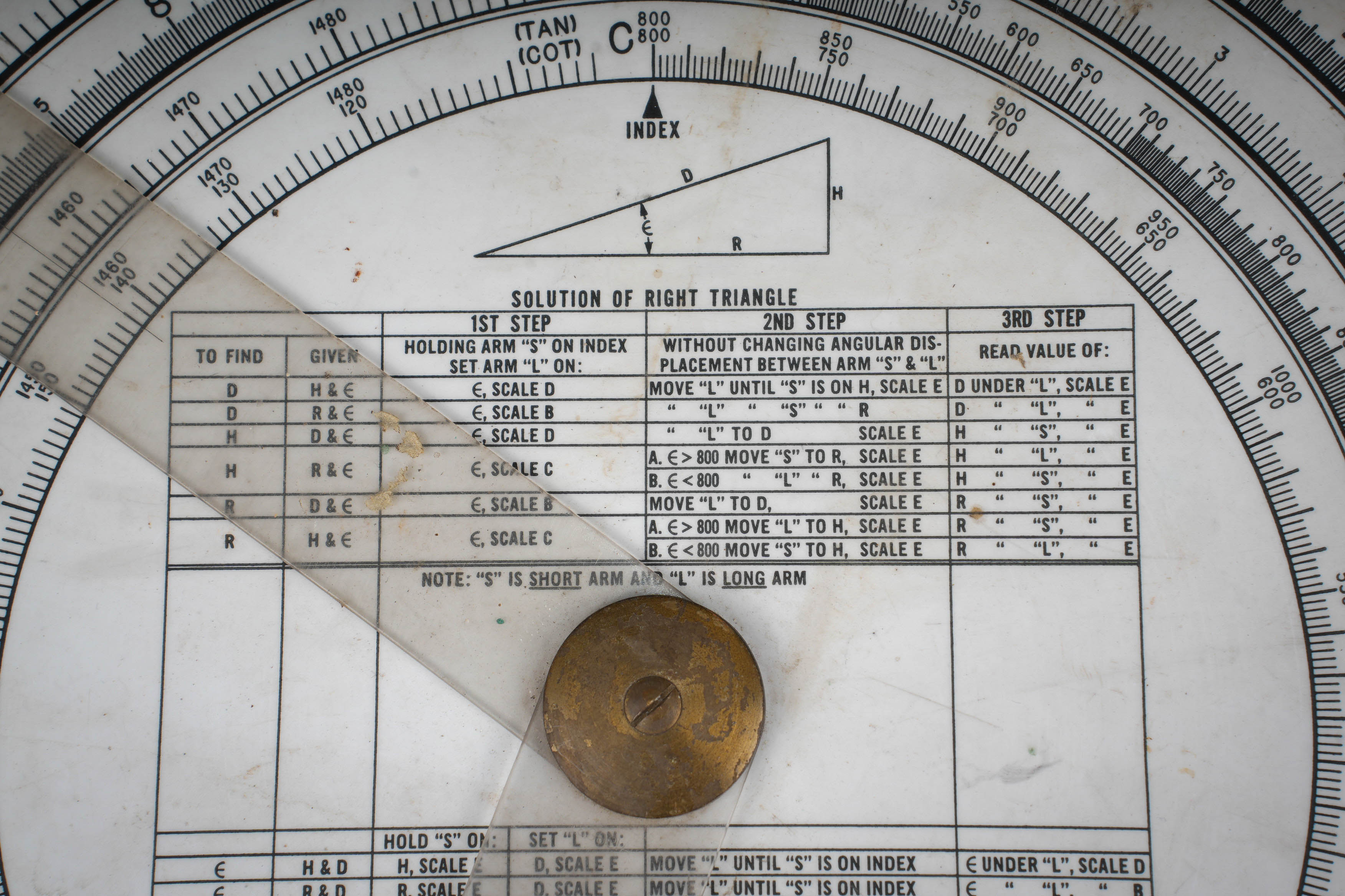 Disque de calcul M1. US M1 calculating disk — photo 3