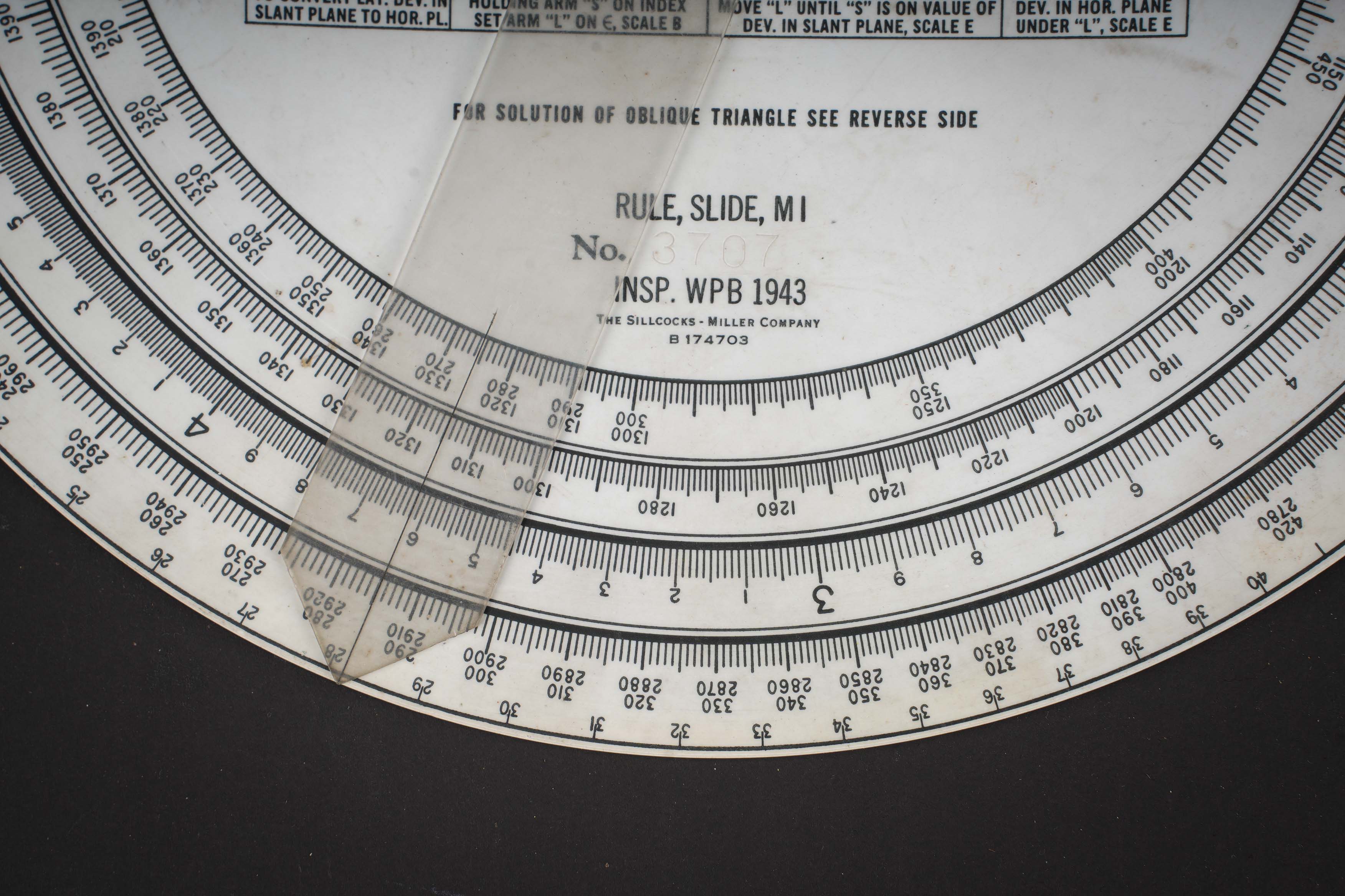 Disque de calcul M1. US M1 calculating disk — photo 5