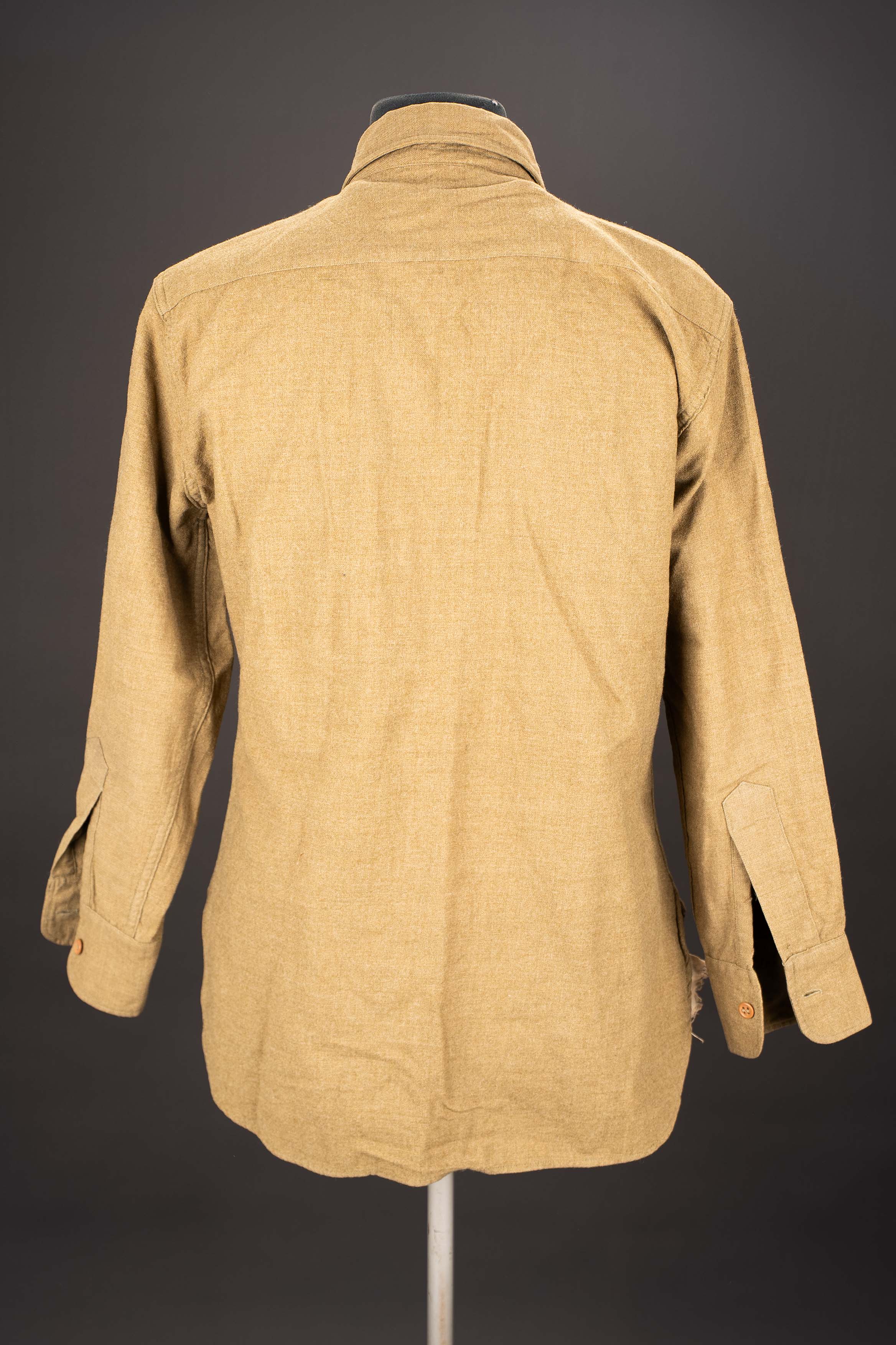 Chemise moutarde. US army shirt — photo 5