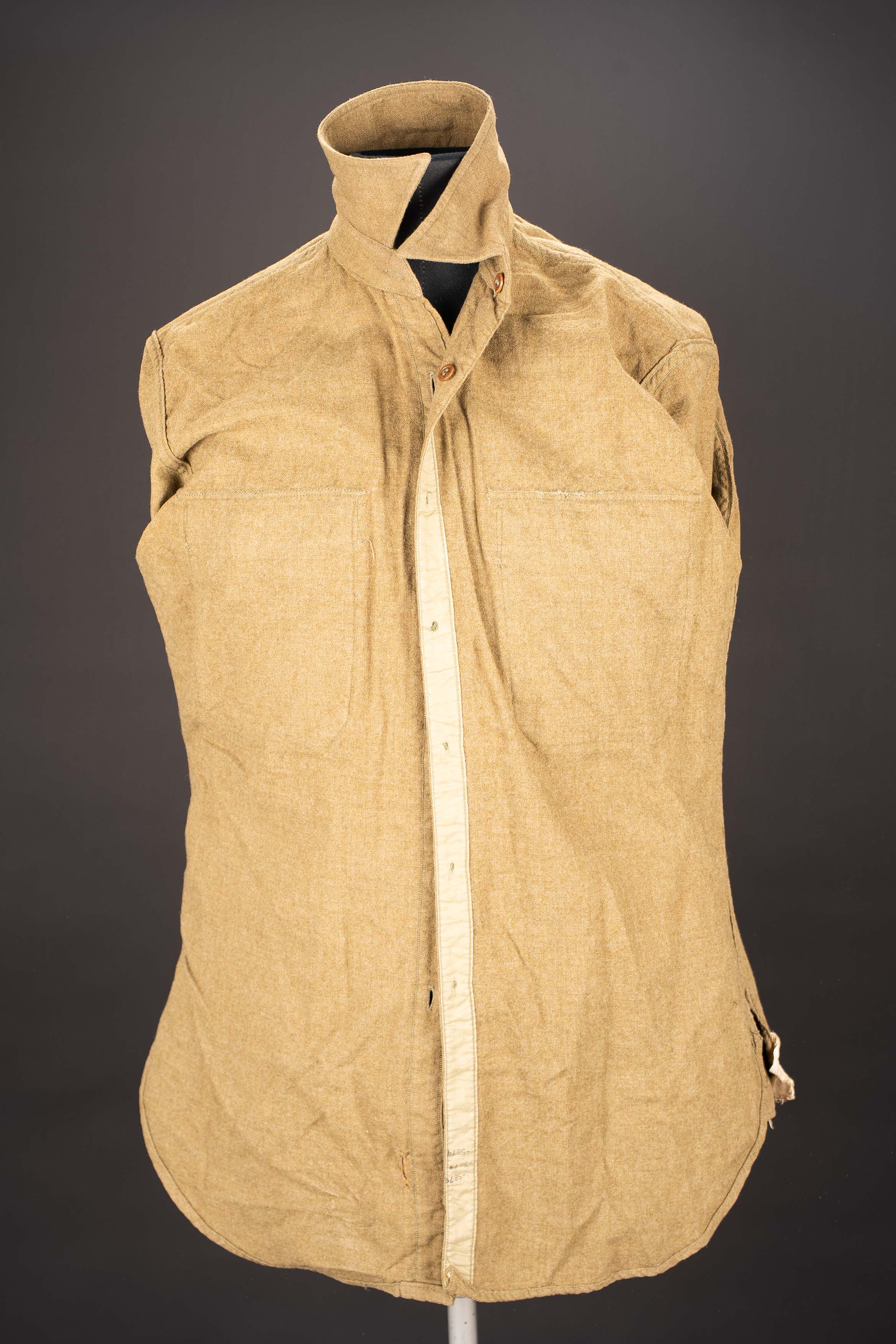 Chemise moutarde. US army shirt — photo 8