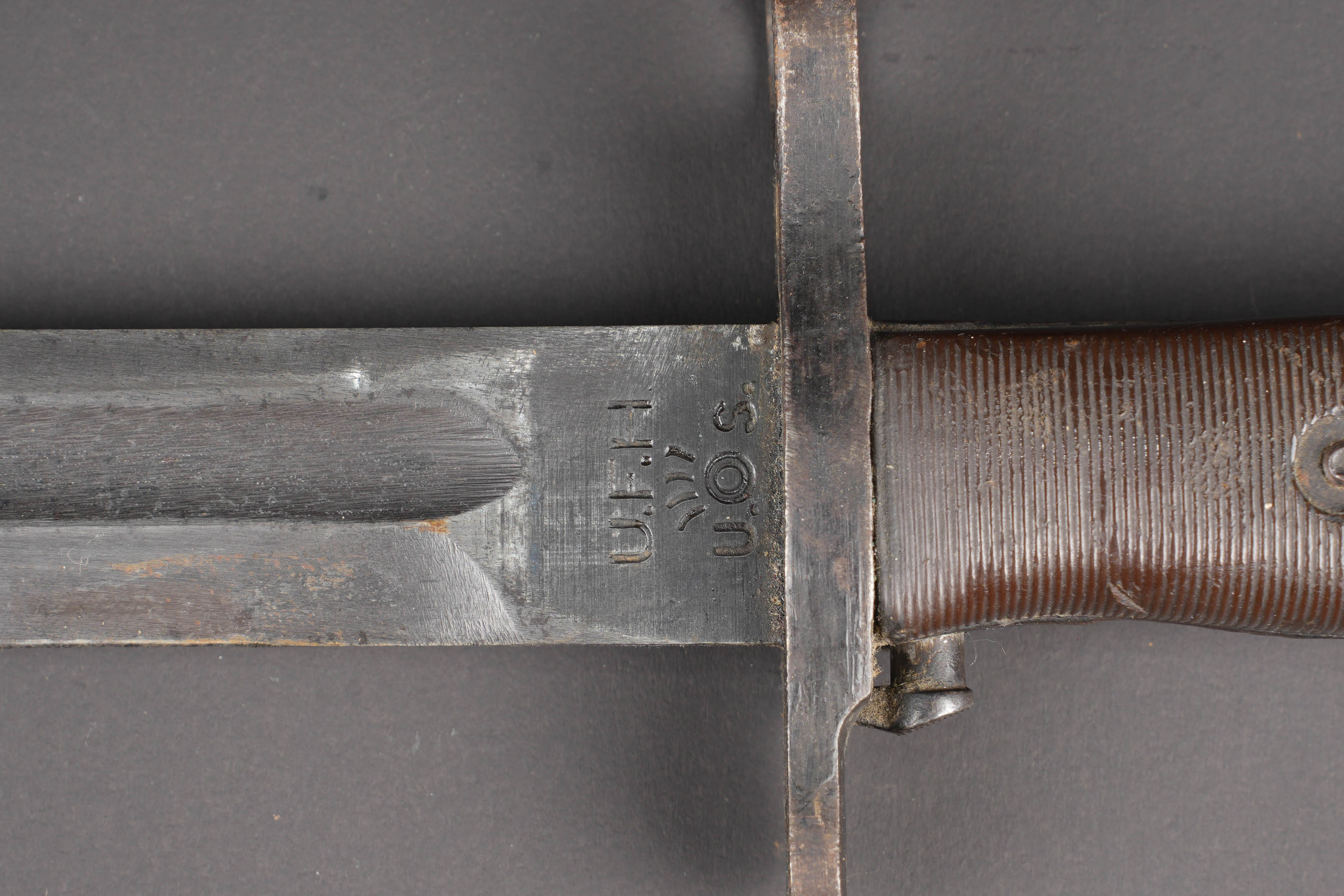 Baïonnette courte Garand. US army M1 Garand bayonet. — photo 2