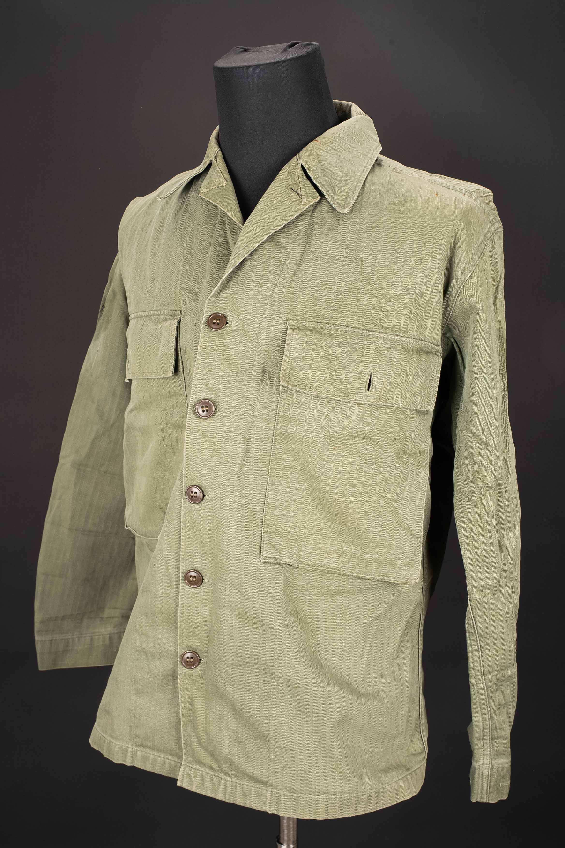 Chemise HBT. US Army HBT shirt. — photo 1