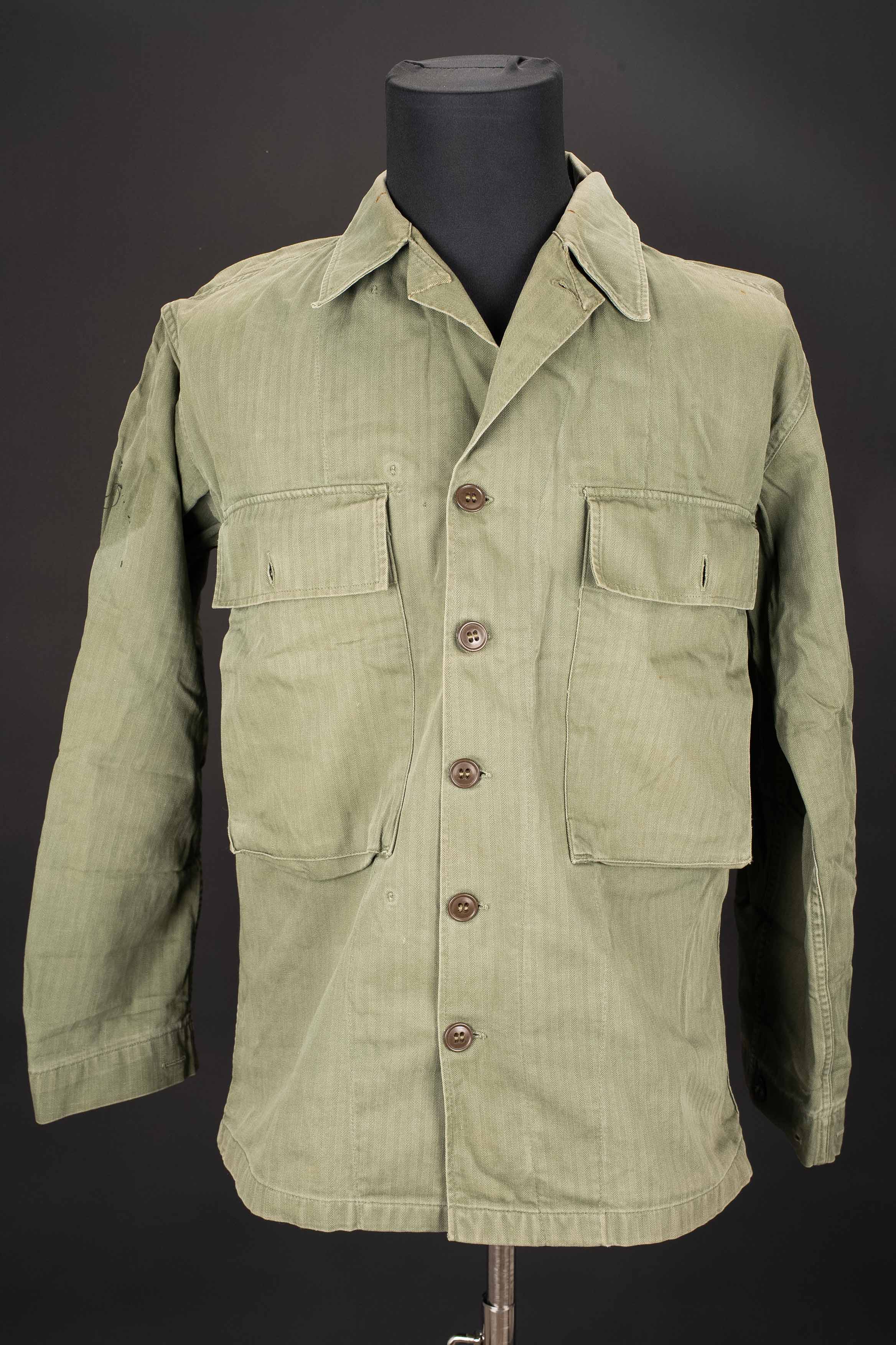 Chemise HBT. US Army HBT shirt. — photo 3