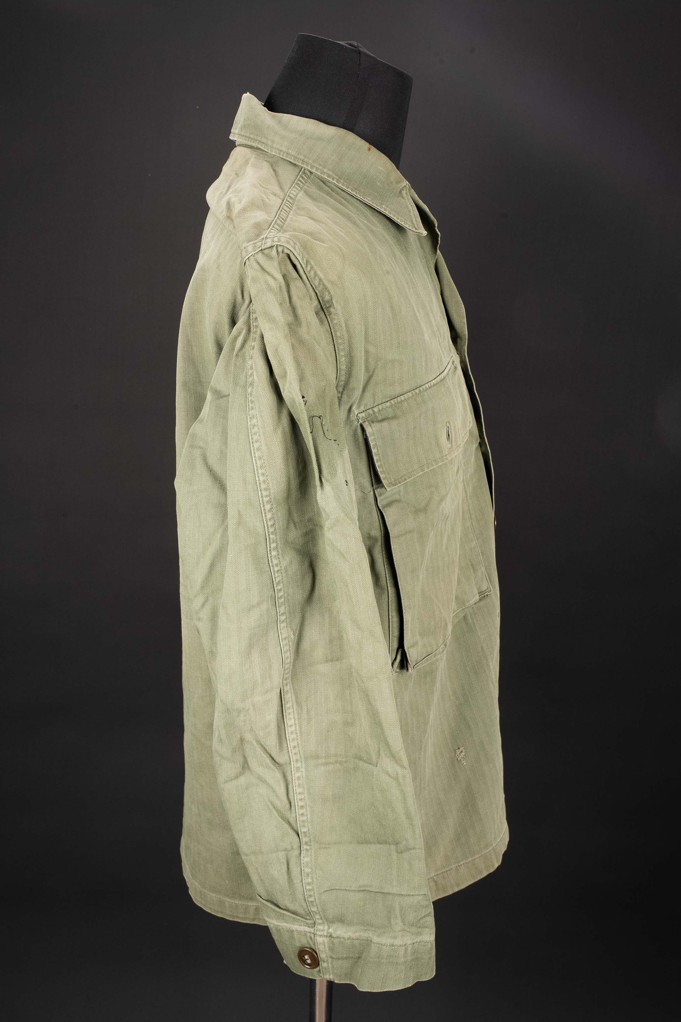 Chemise HBT. US Army HBT shirt. — photo 4