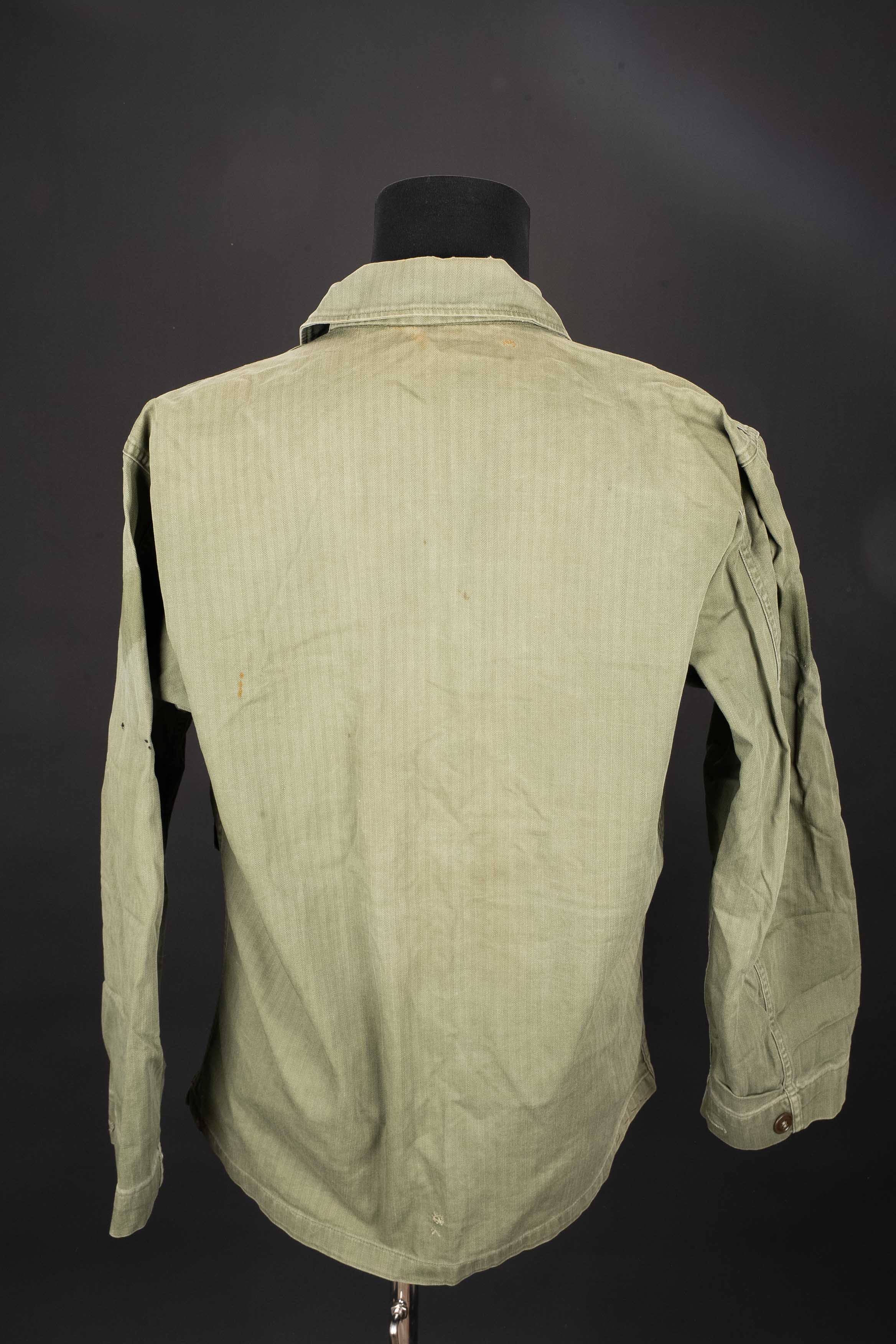 Chemise HBT. US Army HBT shirt. — photo 5