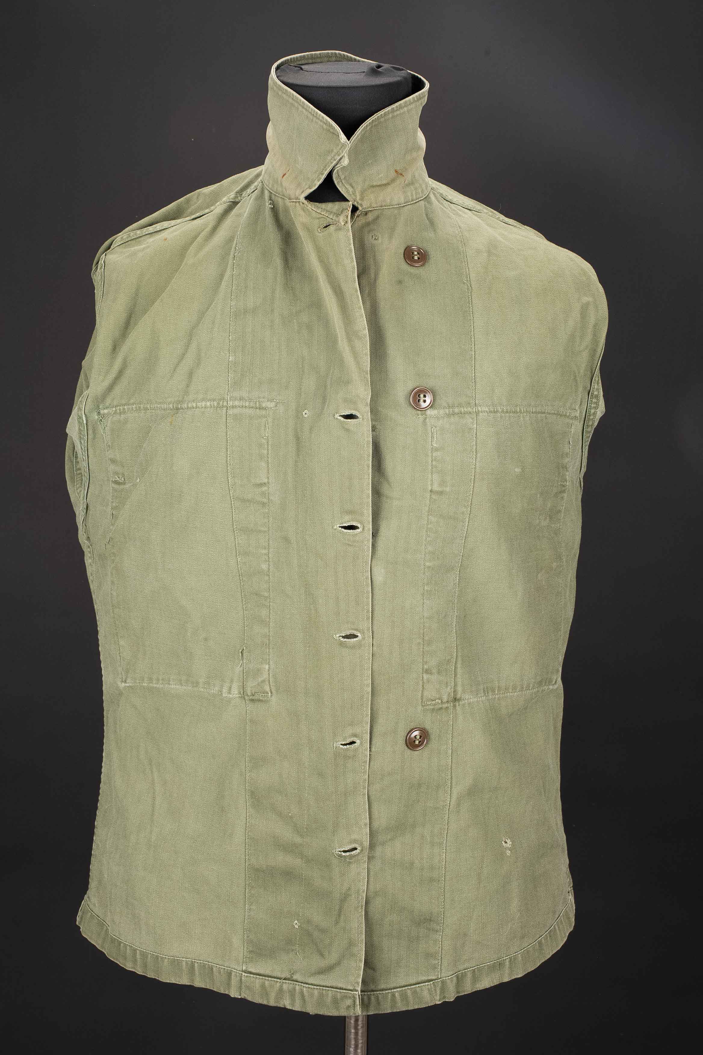 Chemise HBT. US Army HBT shirt. — photo 8