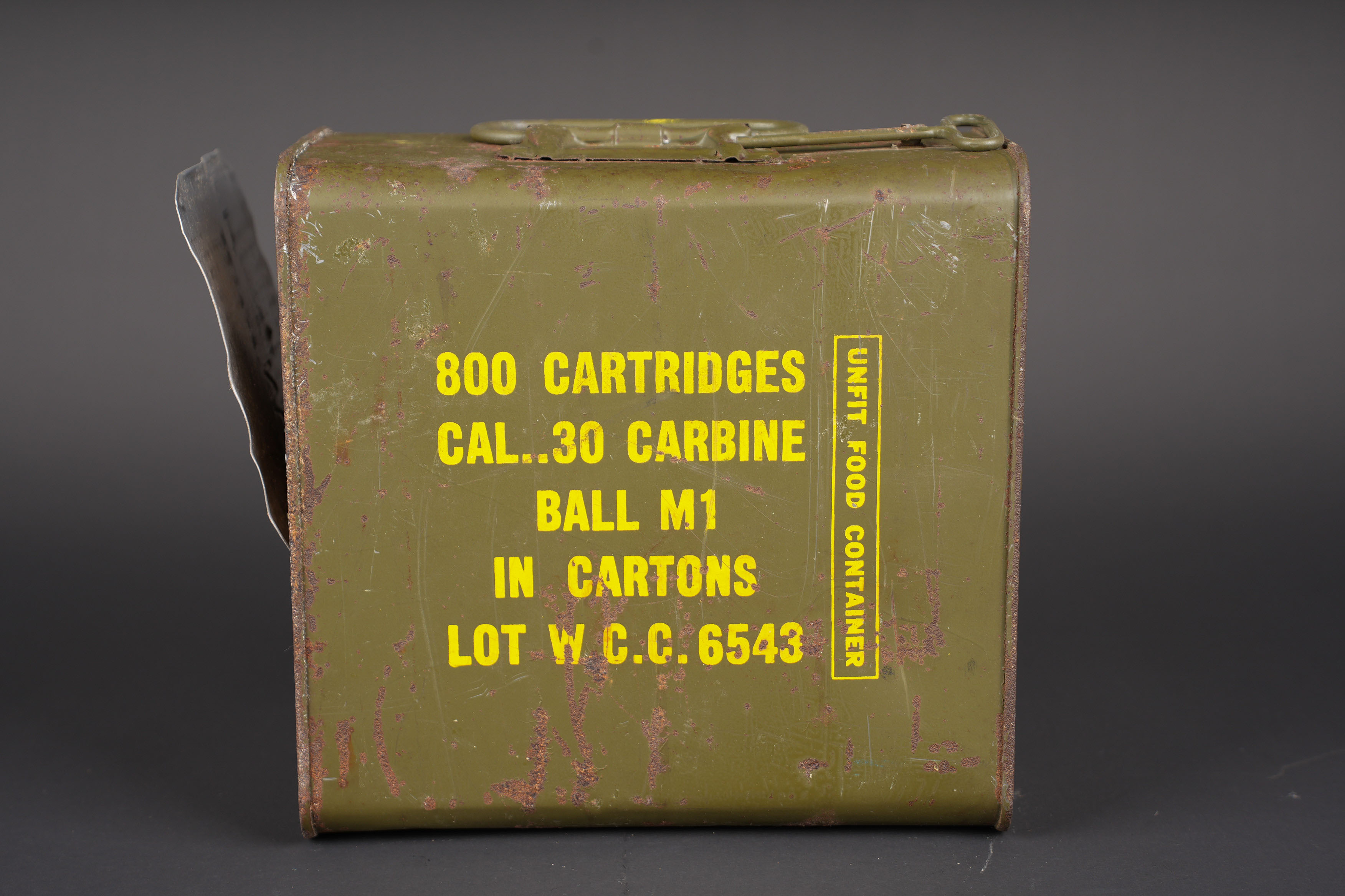 Caisse à munition US. US Army ammunitions crate. — photo 2