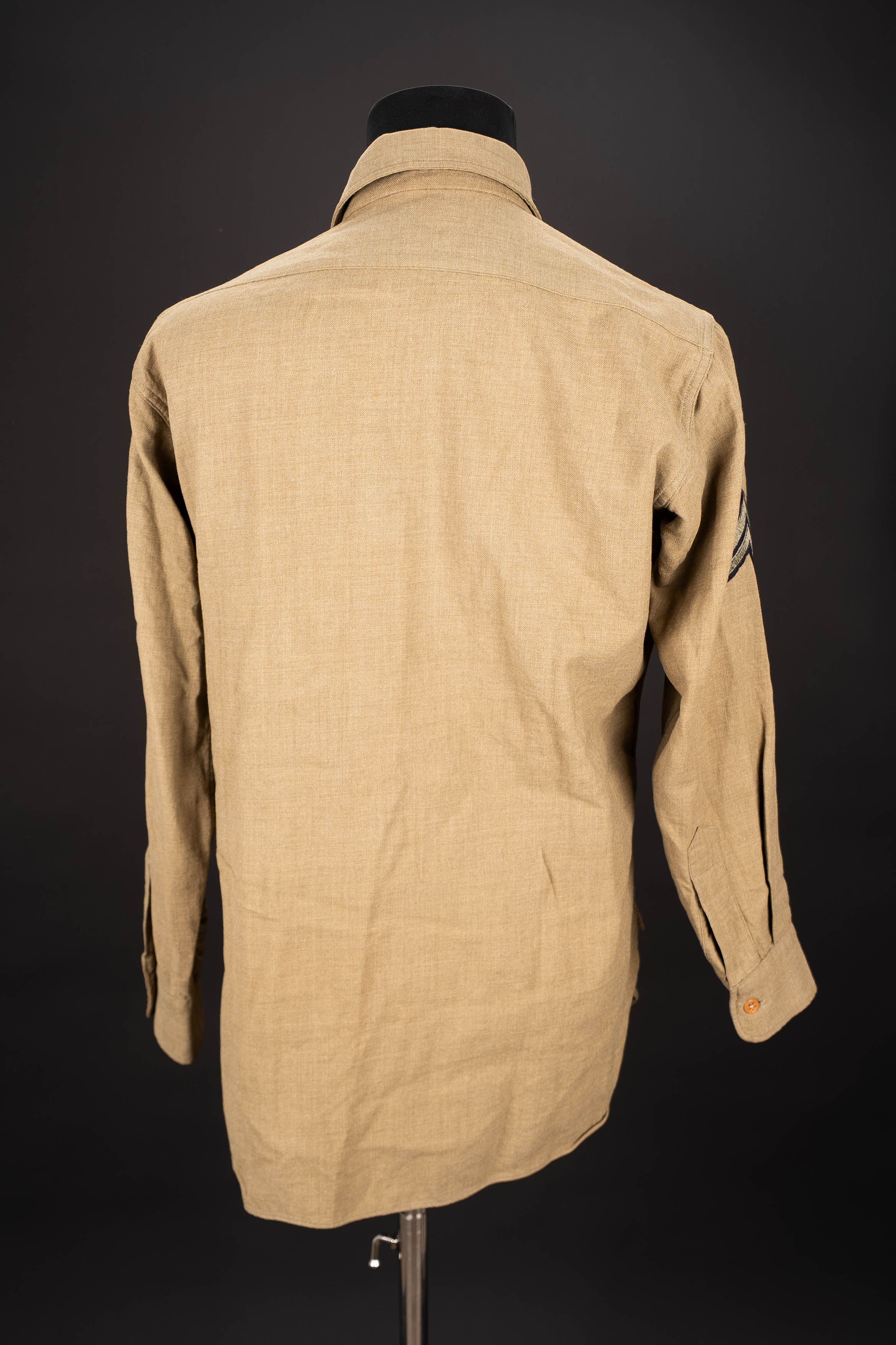 Chemise moutarde. US Army mustard shirt. — photo 5