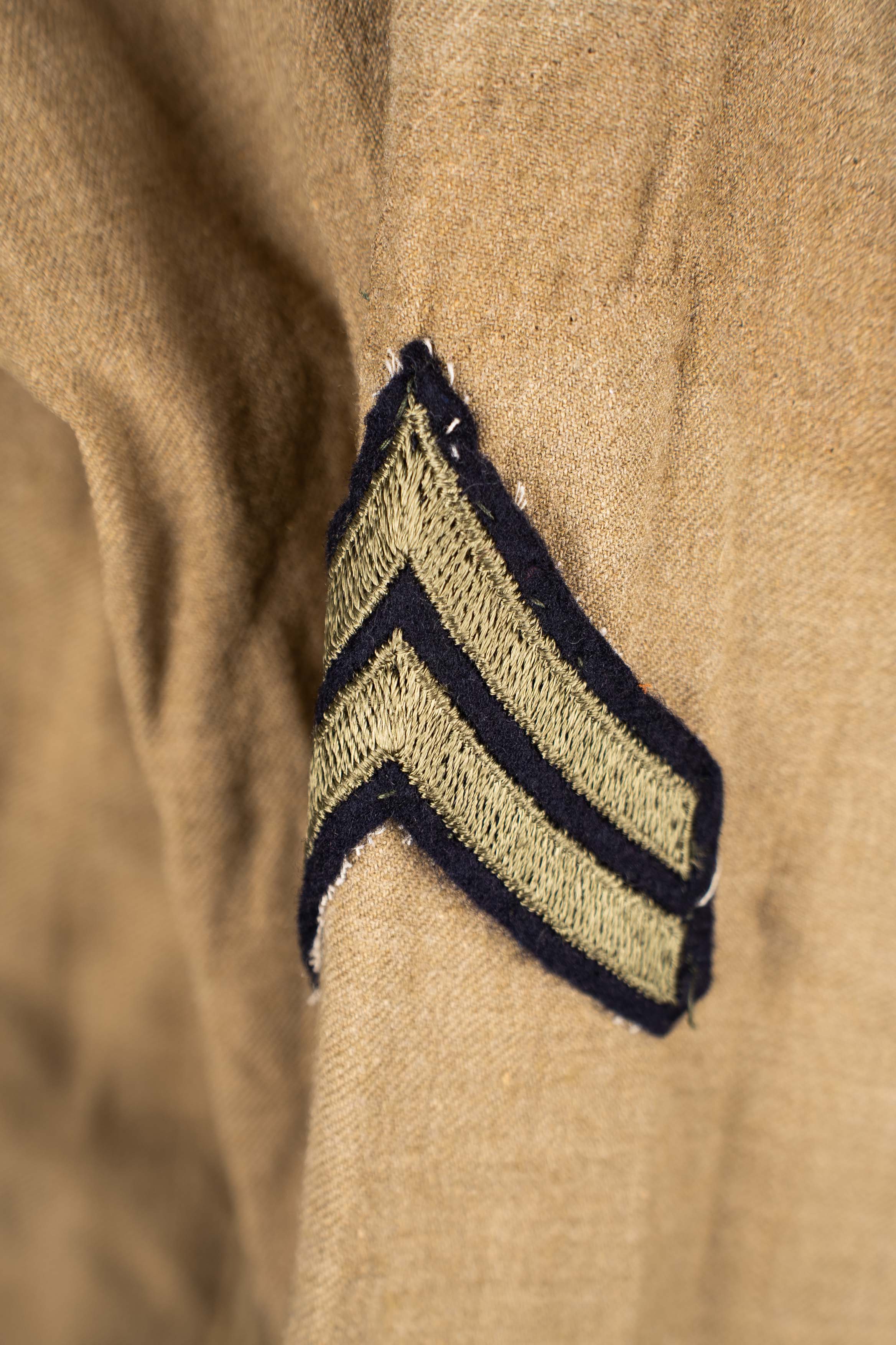 Chemise moutarde. US Army mustard shirt. — photo 6