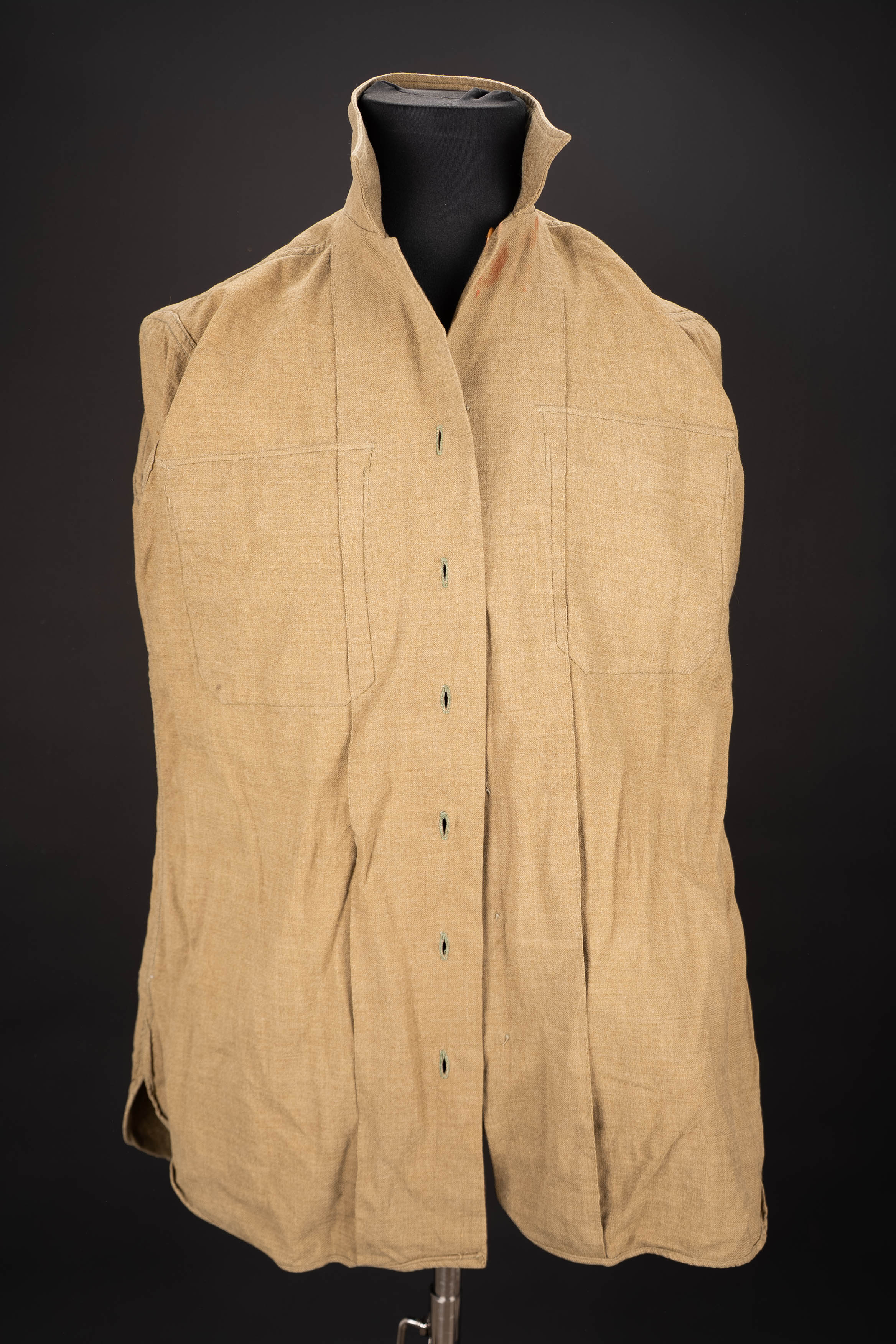 Chemise moutarde. US Army mustard shirt. — photo 9