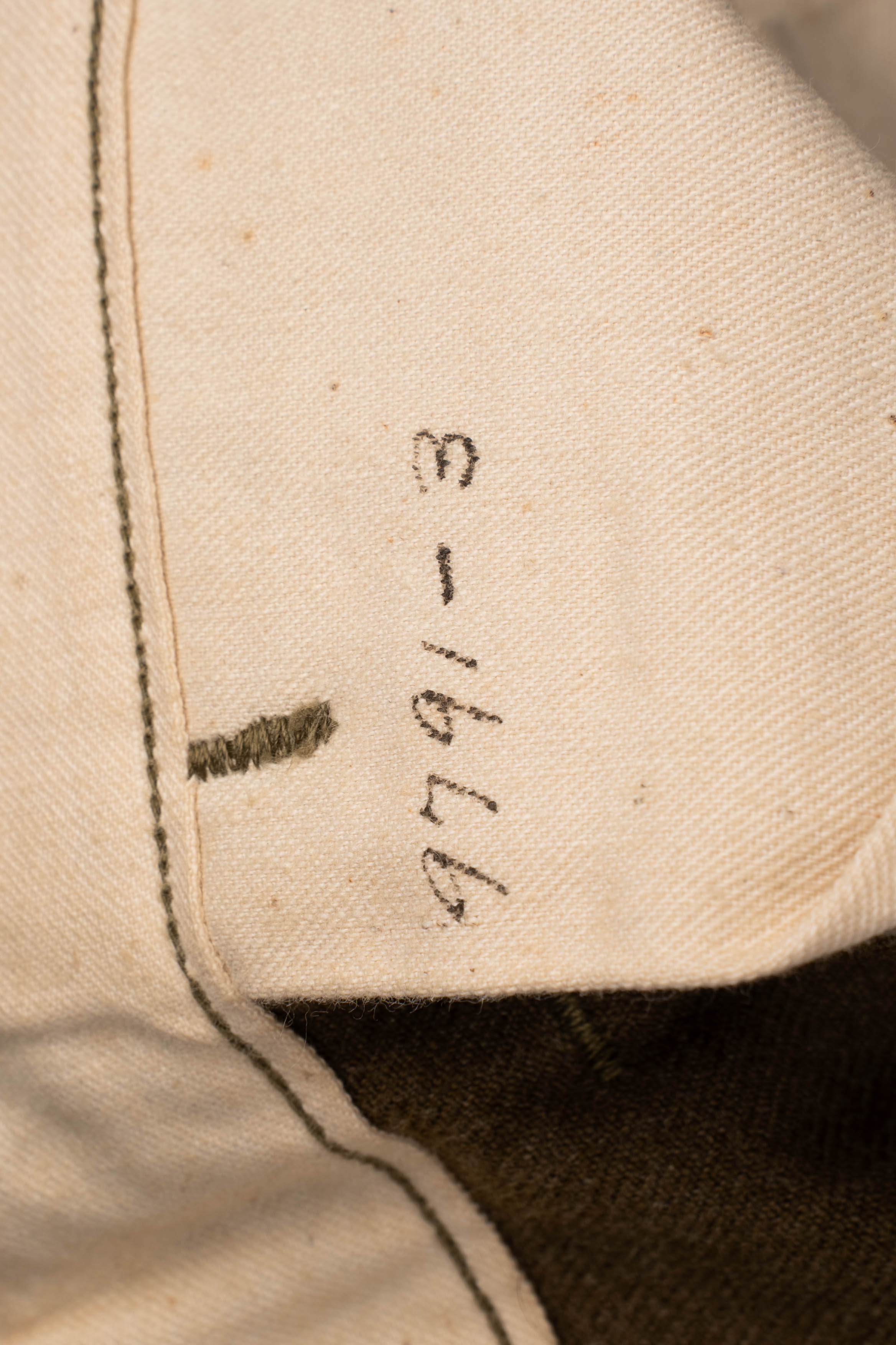 Pantalon moutarde US. US army mustard trousers. — photo 10
