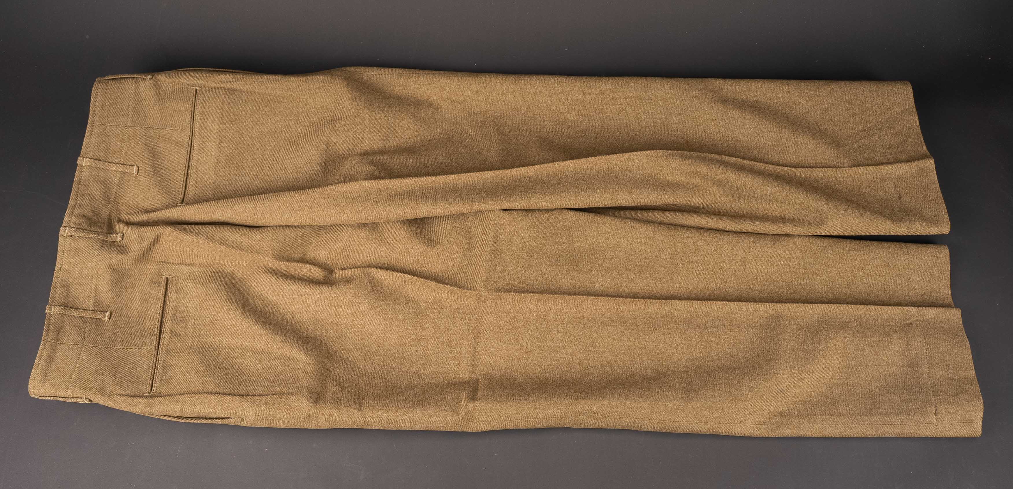 Pantalon moutarde US. US army mustard trousers. — photo 11