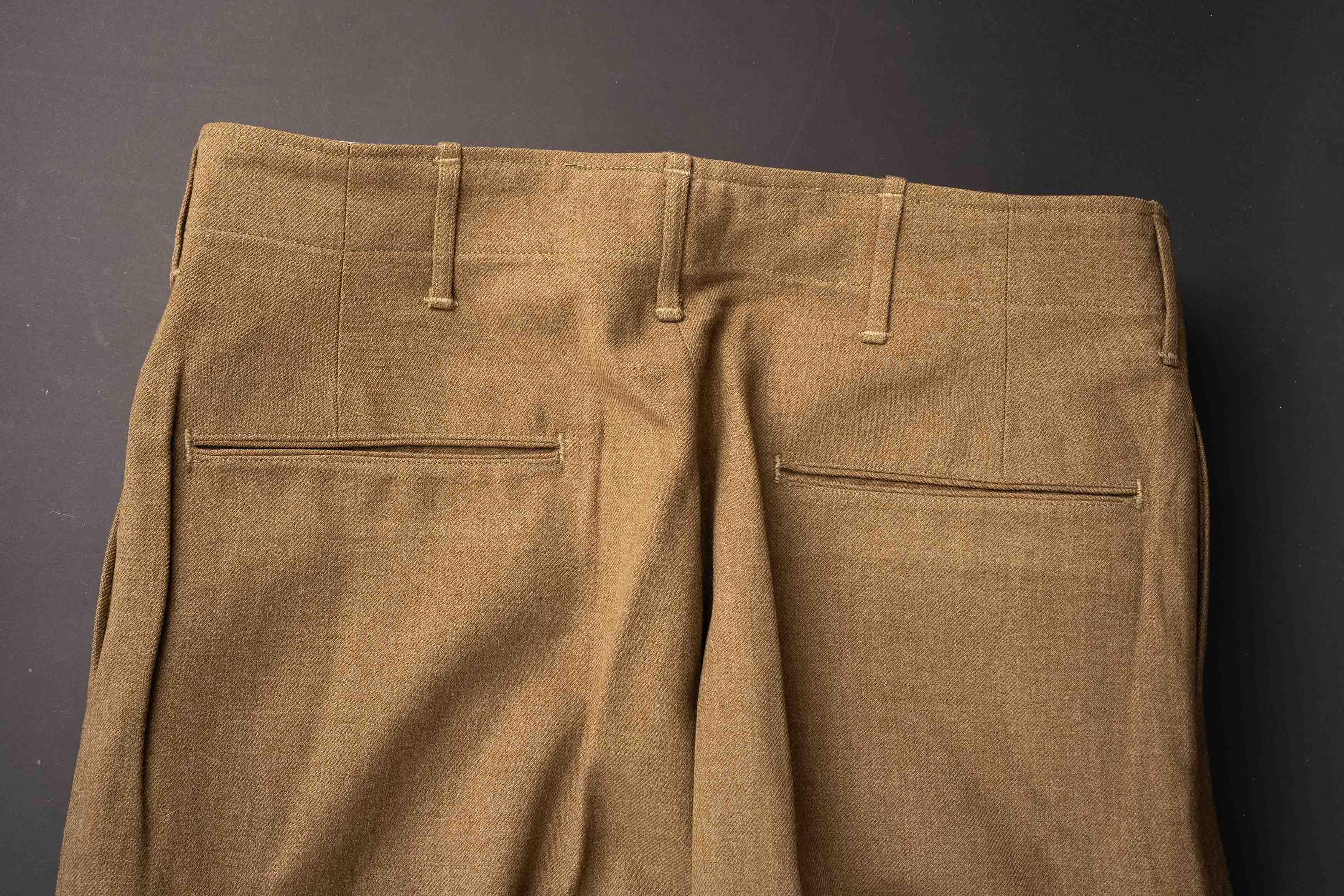 Pantalon moutarde US. US army mustard trousers. — photo 12