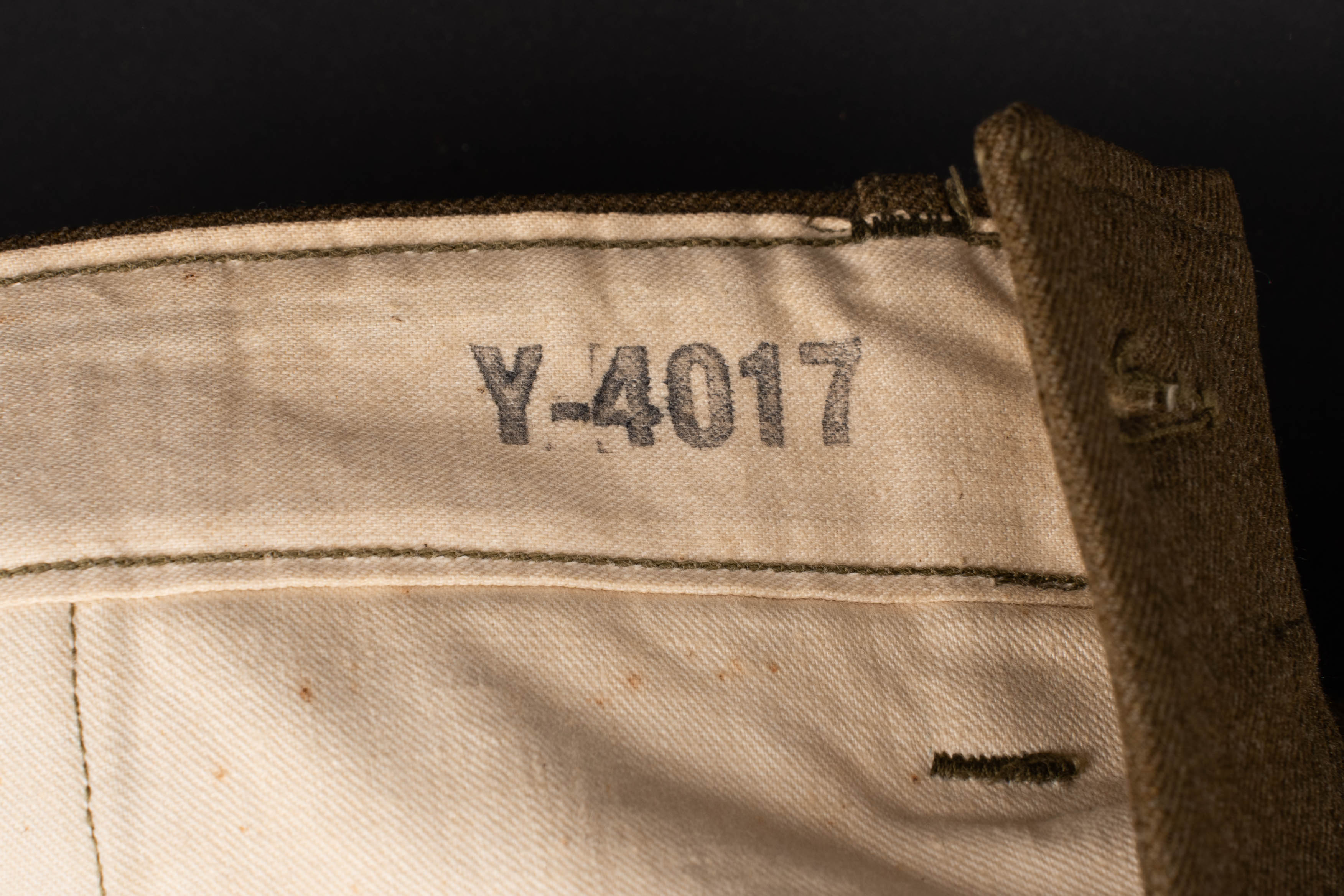 Pantalon moutarde US. US army mustard trousers. — photo 9