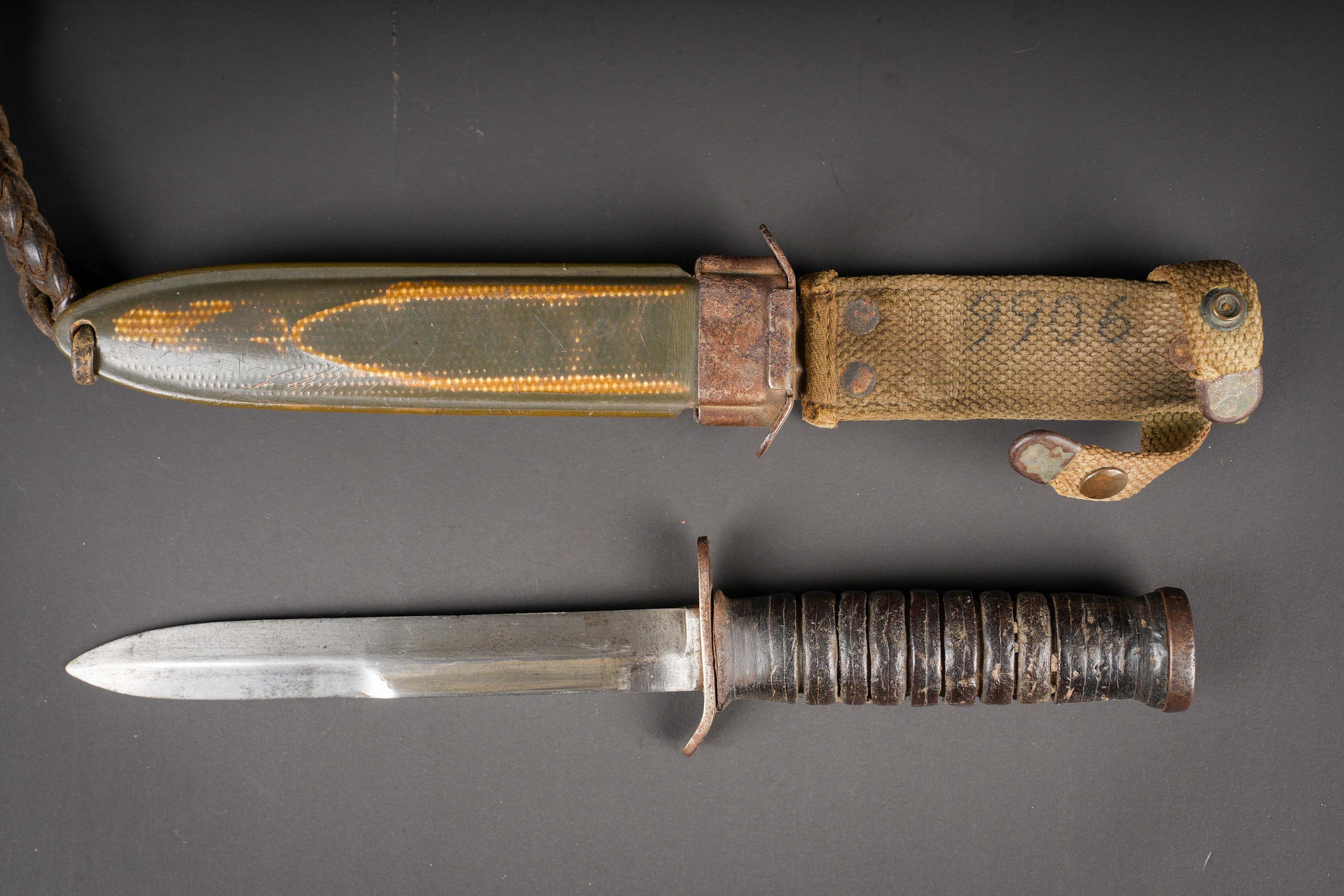 Poignard M3 Case. US army M3 fighting knife. — photo 2