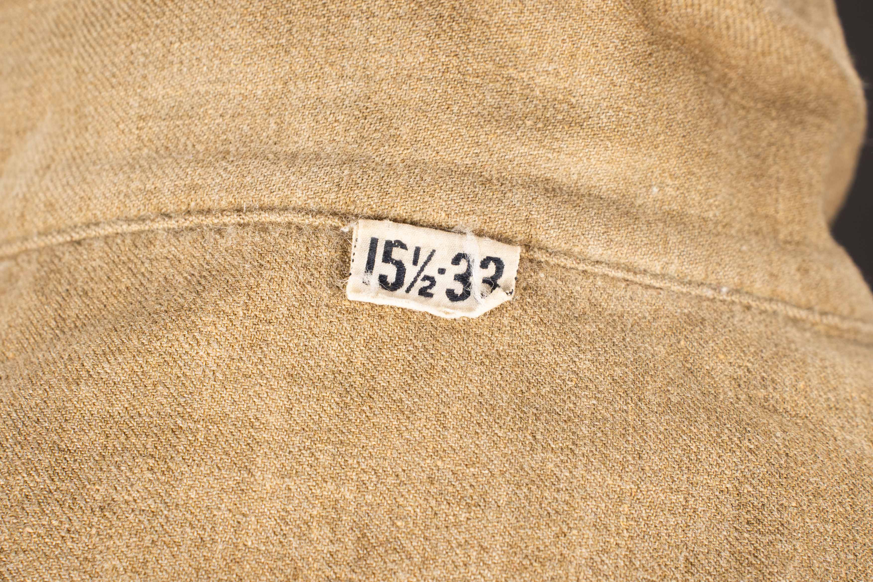 Chemise moutarde. US Army mustard shirt. — photo 10