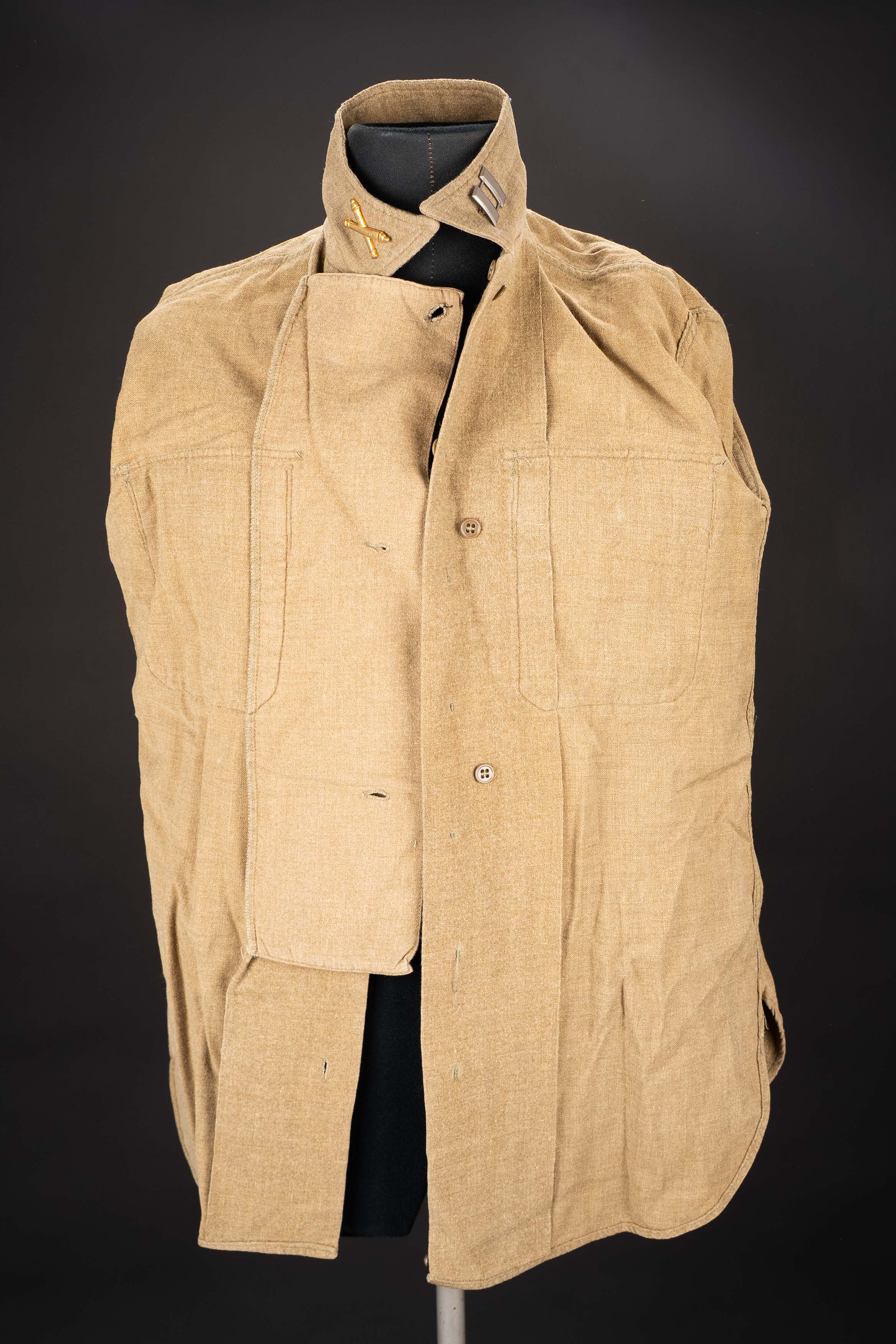 Chemise moutarde. US Army mustard shirt. — photo 8