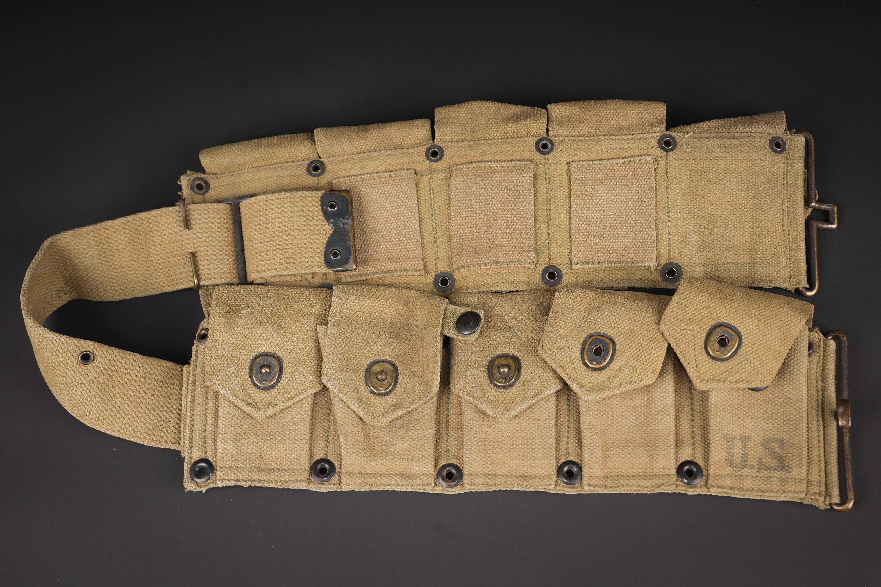 Ceinturon Garand US. US Army Garand belt. — photo 3