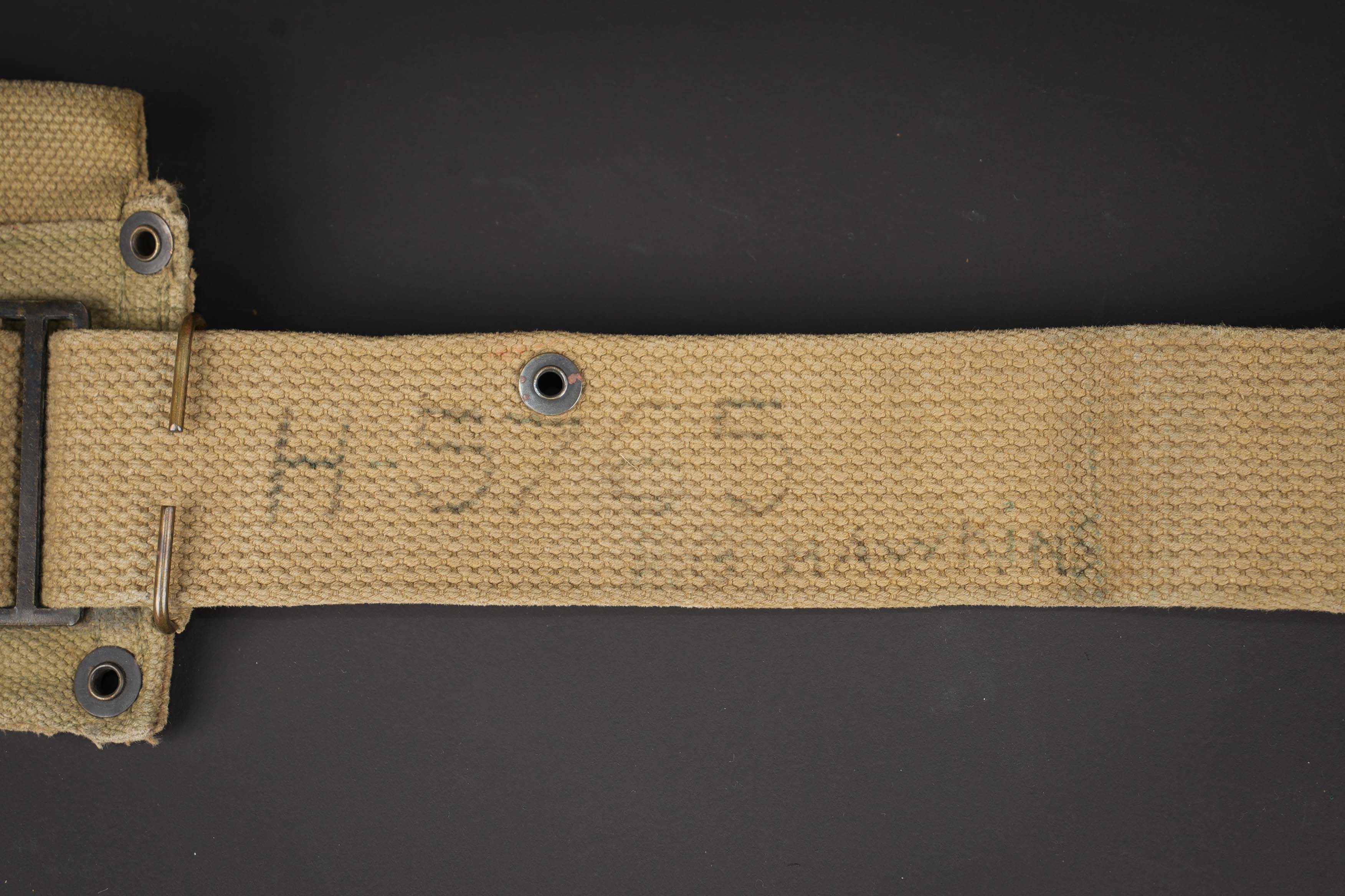 Ceinturon Garand US. US Army Garand belt. — photo 6