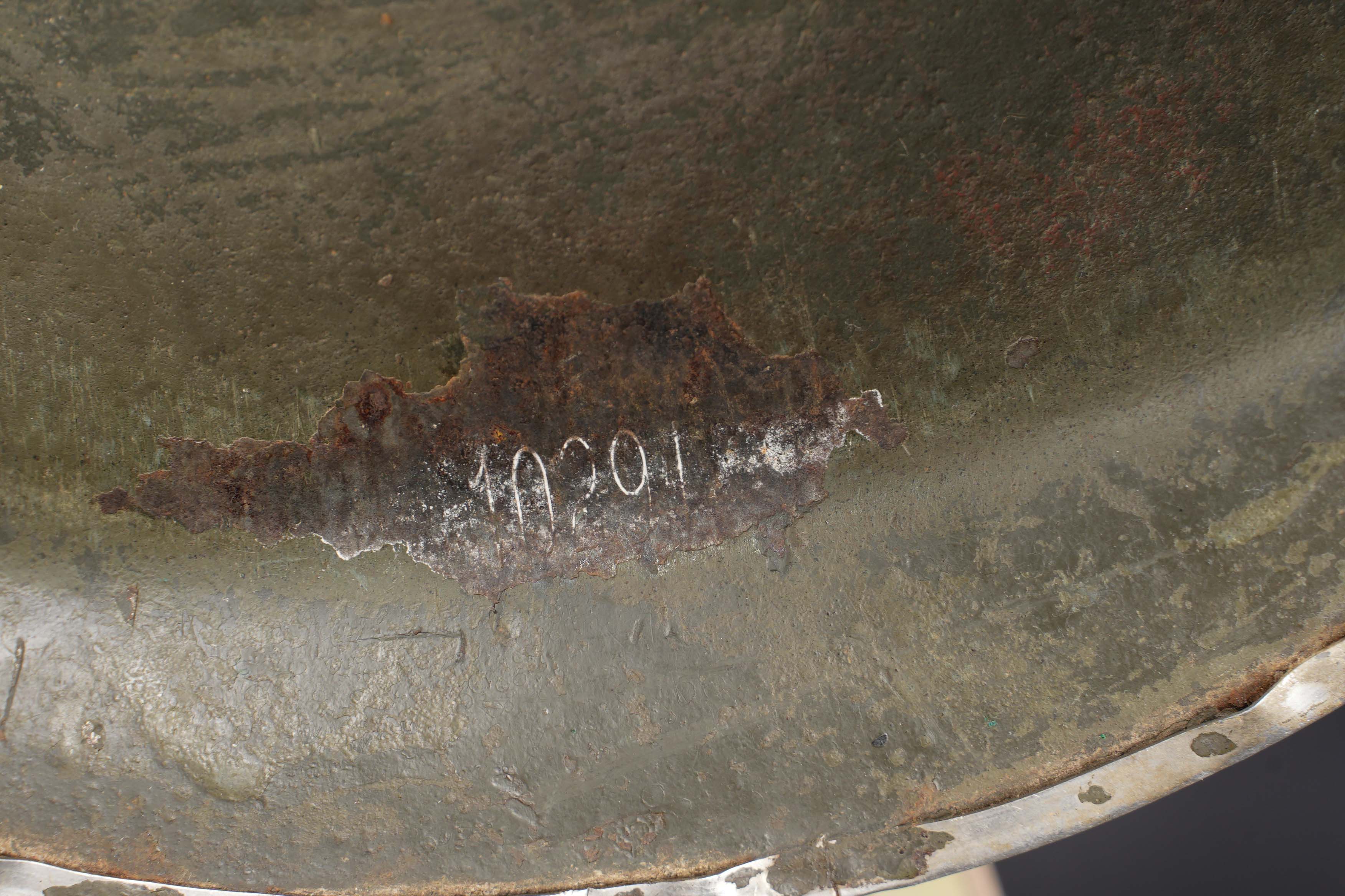 Casque USM1. US Army M1 helmet. — photo 9