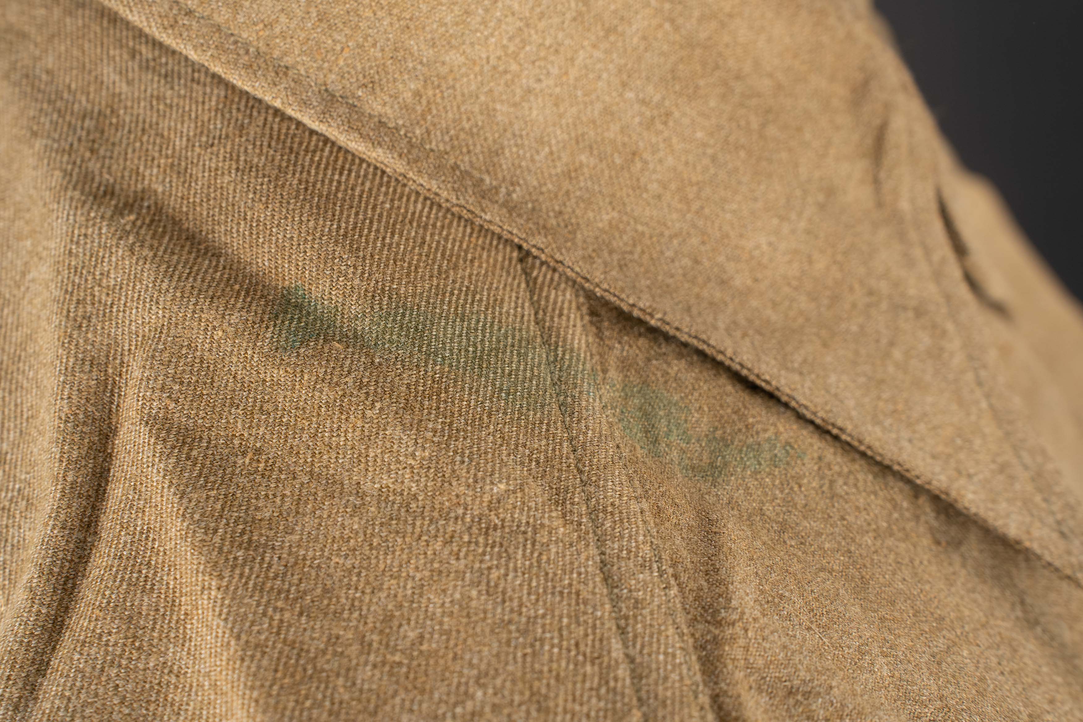Chemise moutarde US. US Army mustard shirt. — photo 5