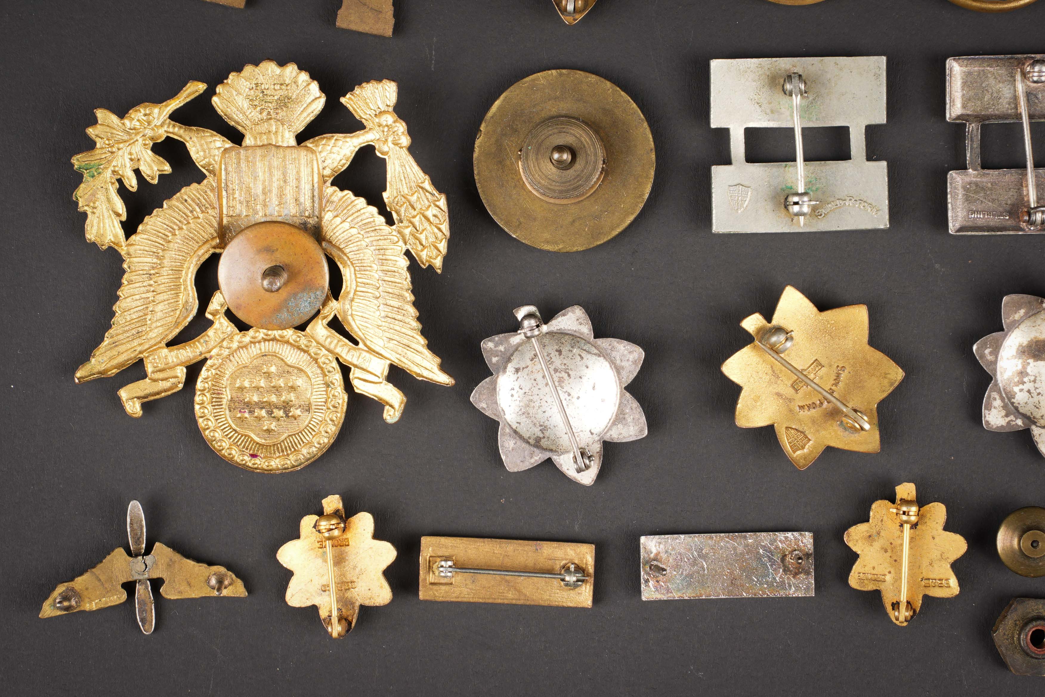 Insignes de col US. US Army insignia. — photo 10