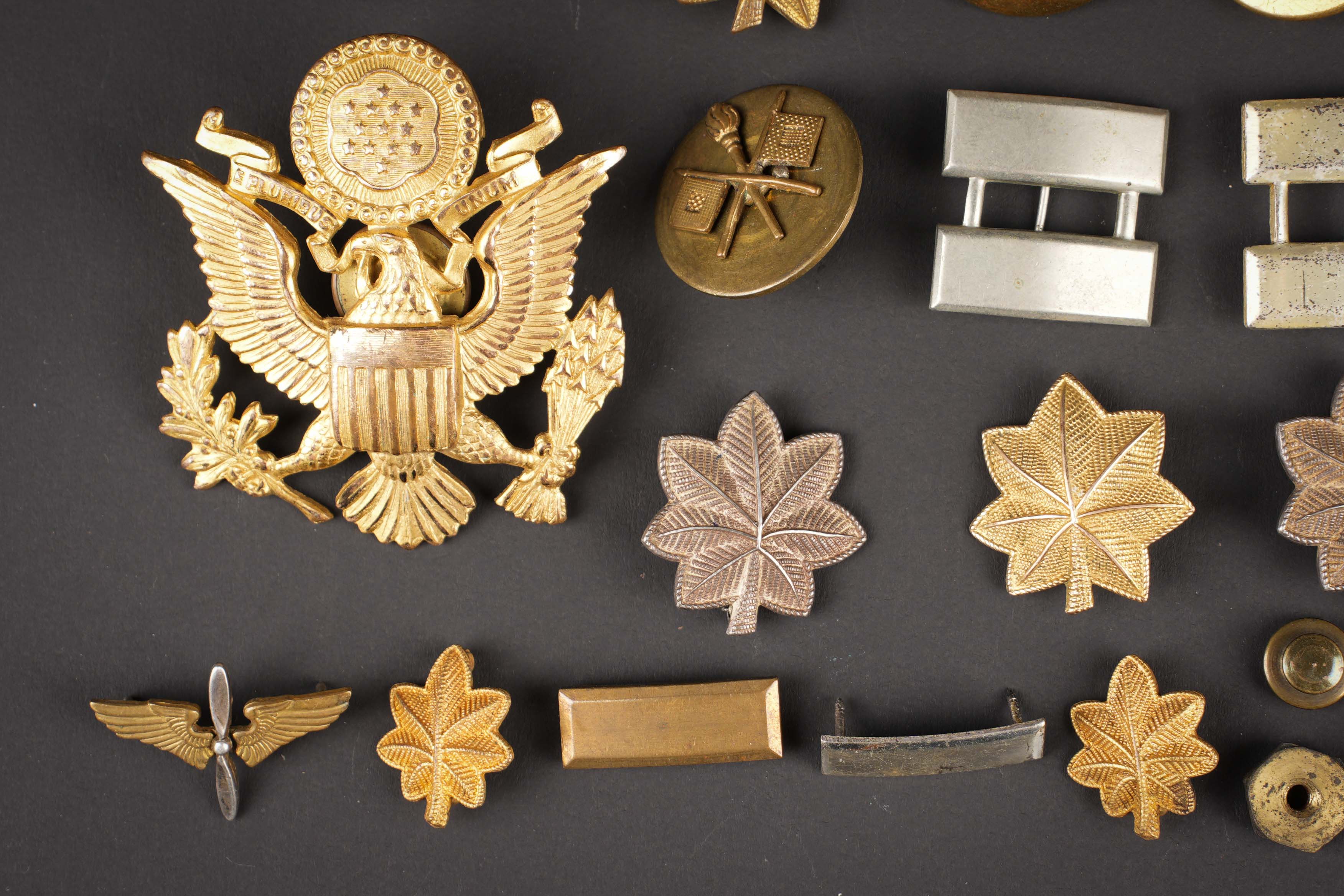 Insignes de col US. US Army insignia. — photo 4