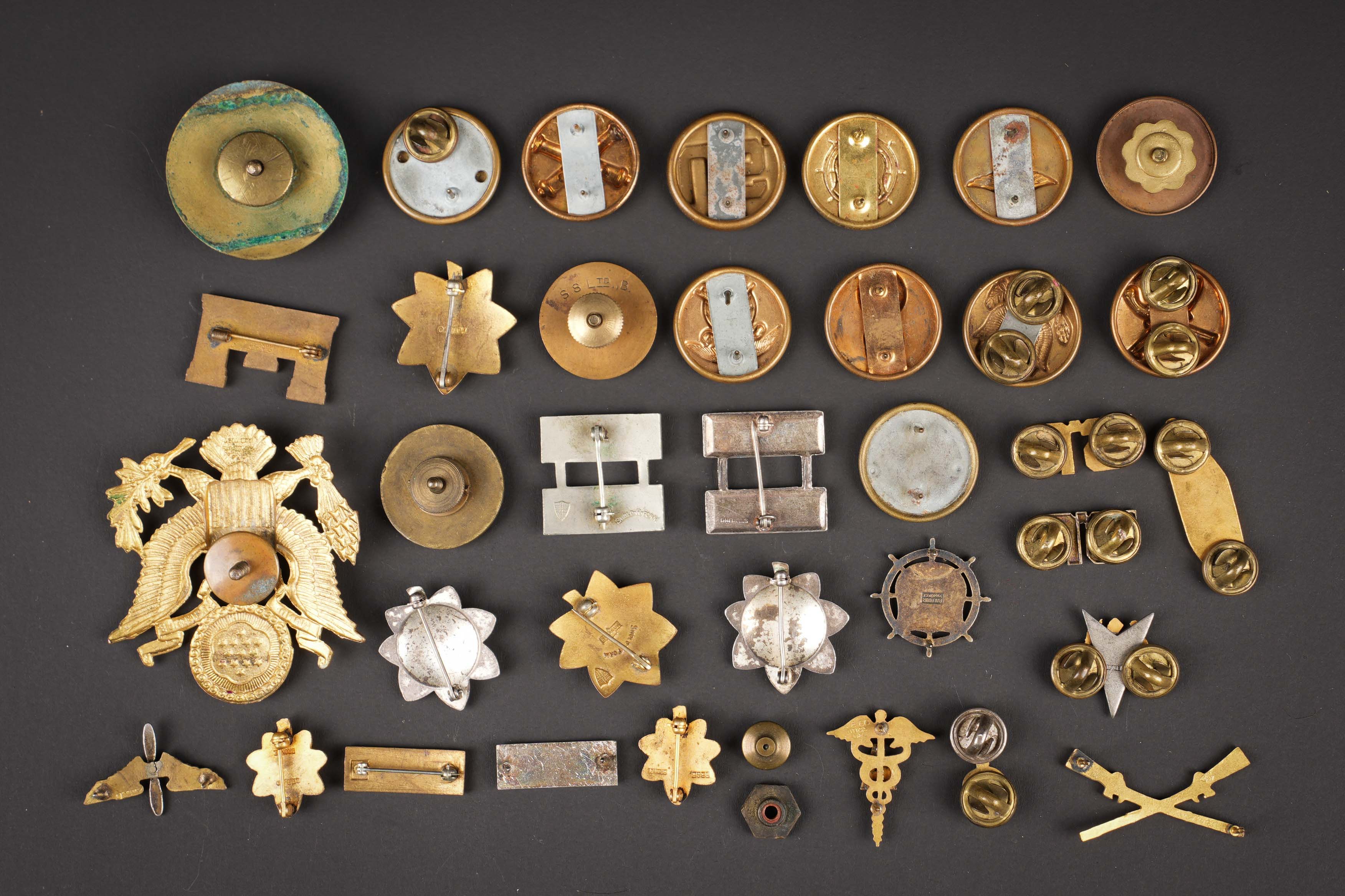 Insignes de col US. US Army insignia. — photo 6