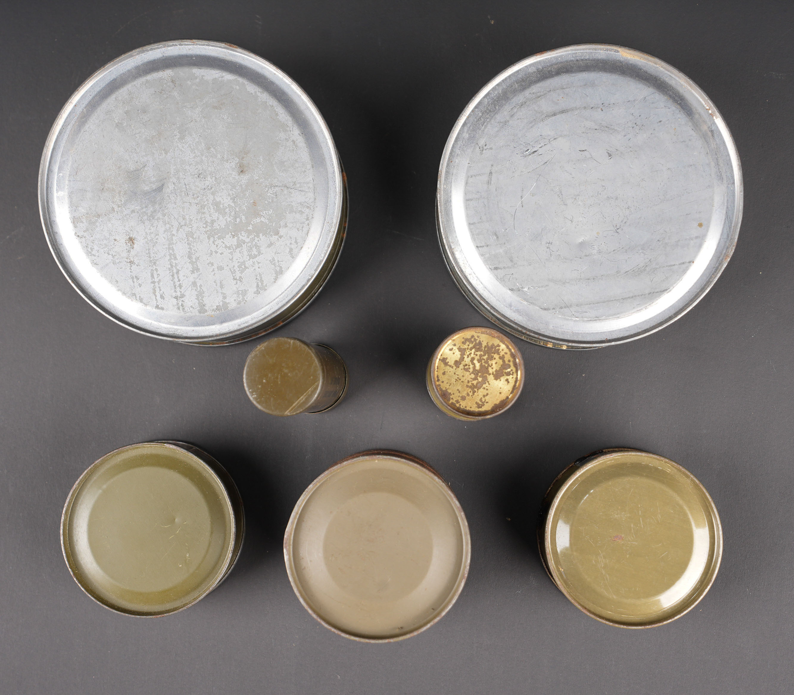 Boites d'alcohol US. US alcohol tins. — photo 12