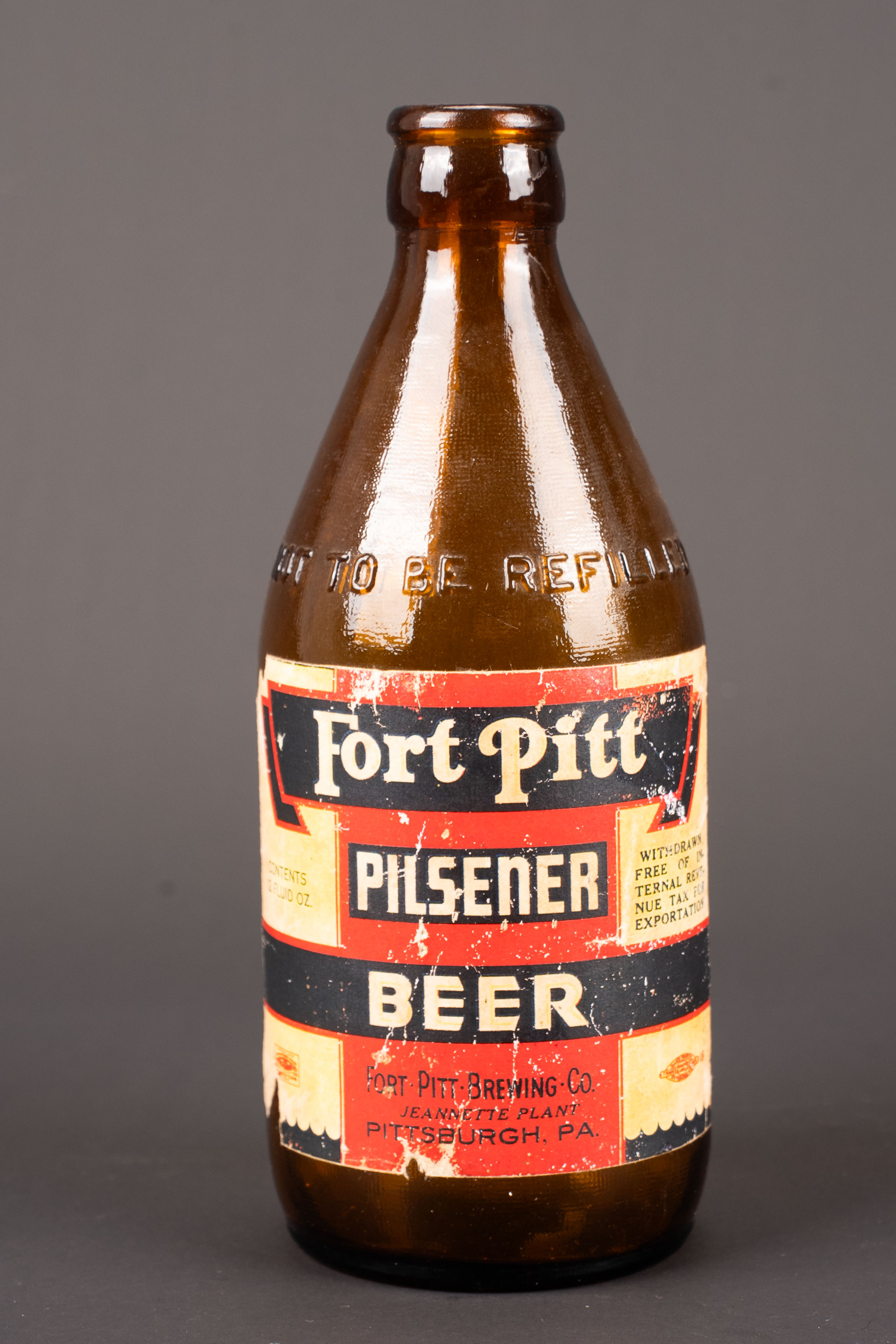 Bouteille de bière US. US Army beer bottle. — photo 1