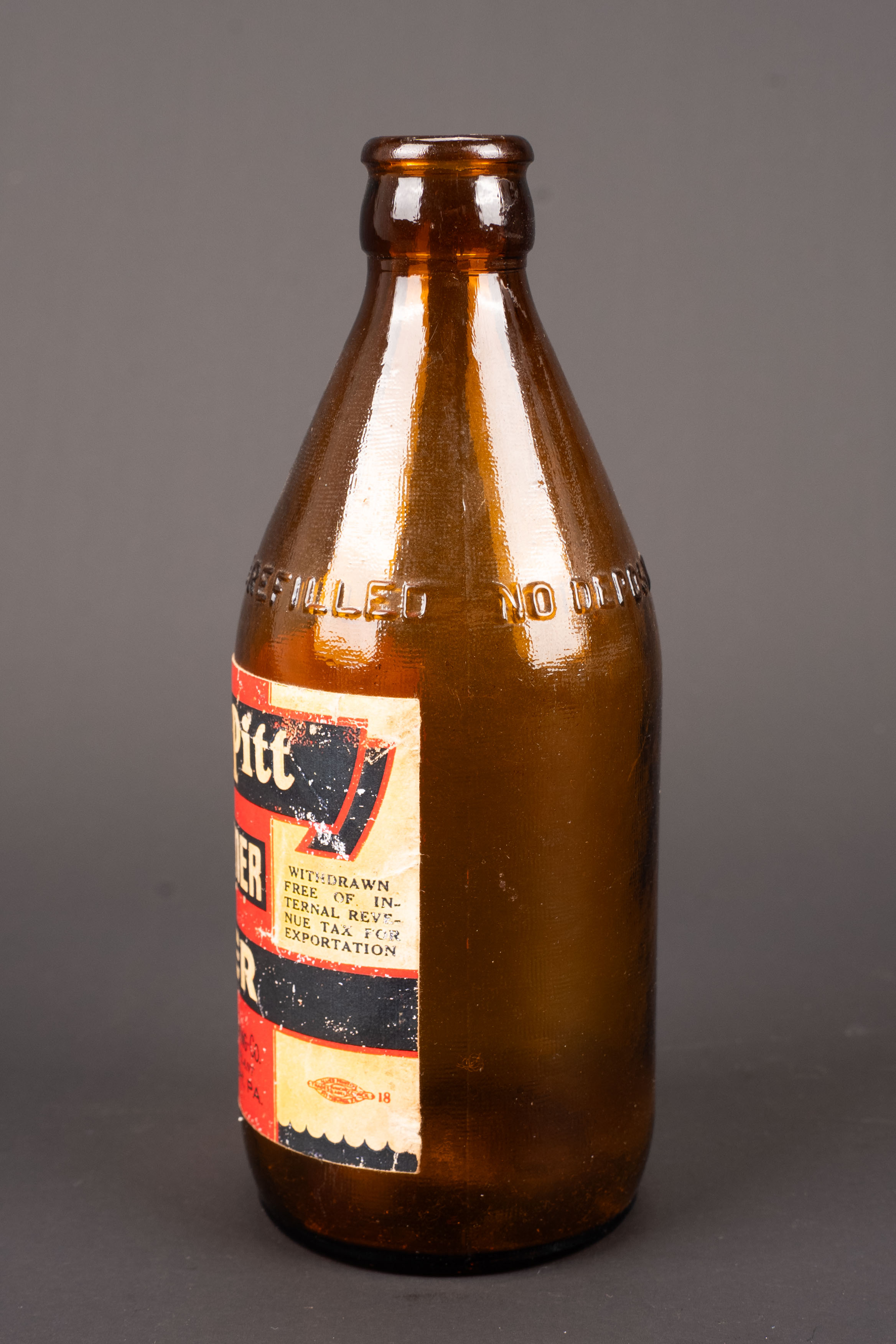 Bouteille de bière US. US Army beer bottle. — photo 4