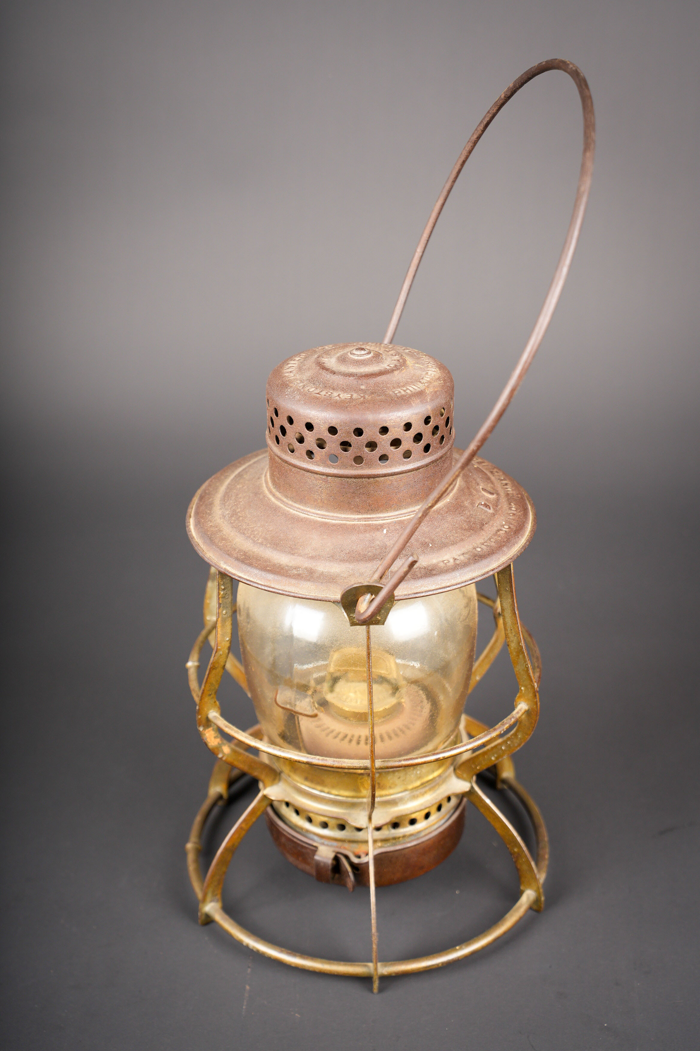 Lanterne à carbure US WWI. US WWI carbide lantern. — photo 5