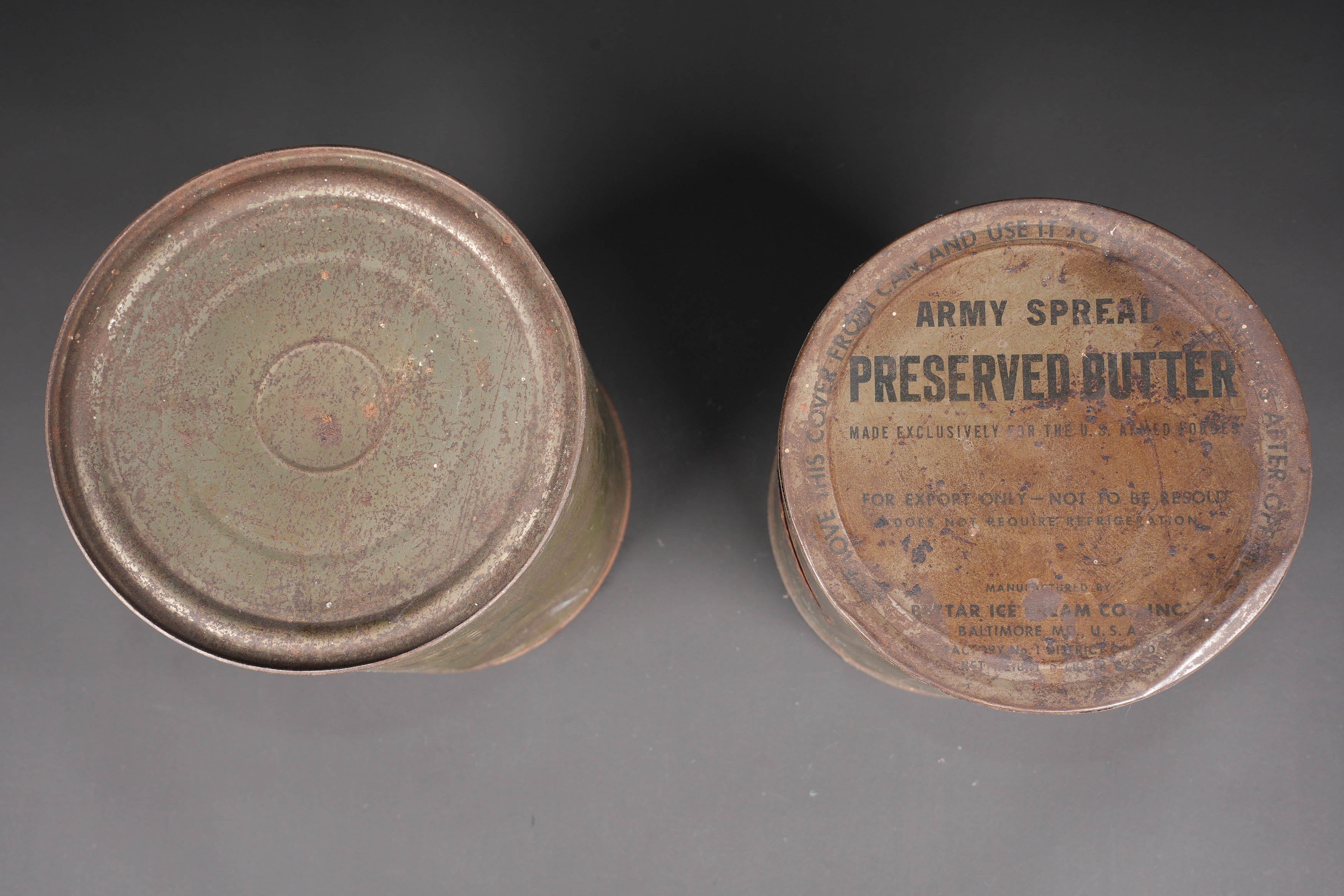 Boites de ration US. US Army ration tins. — photo 3