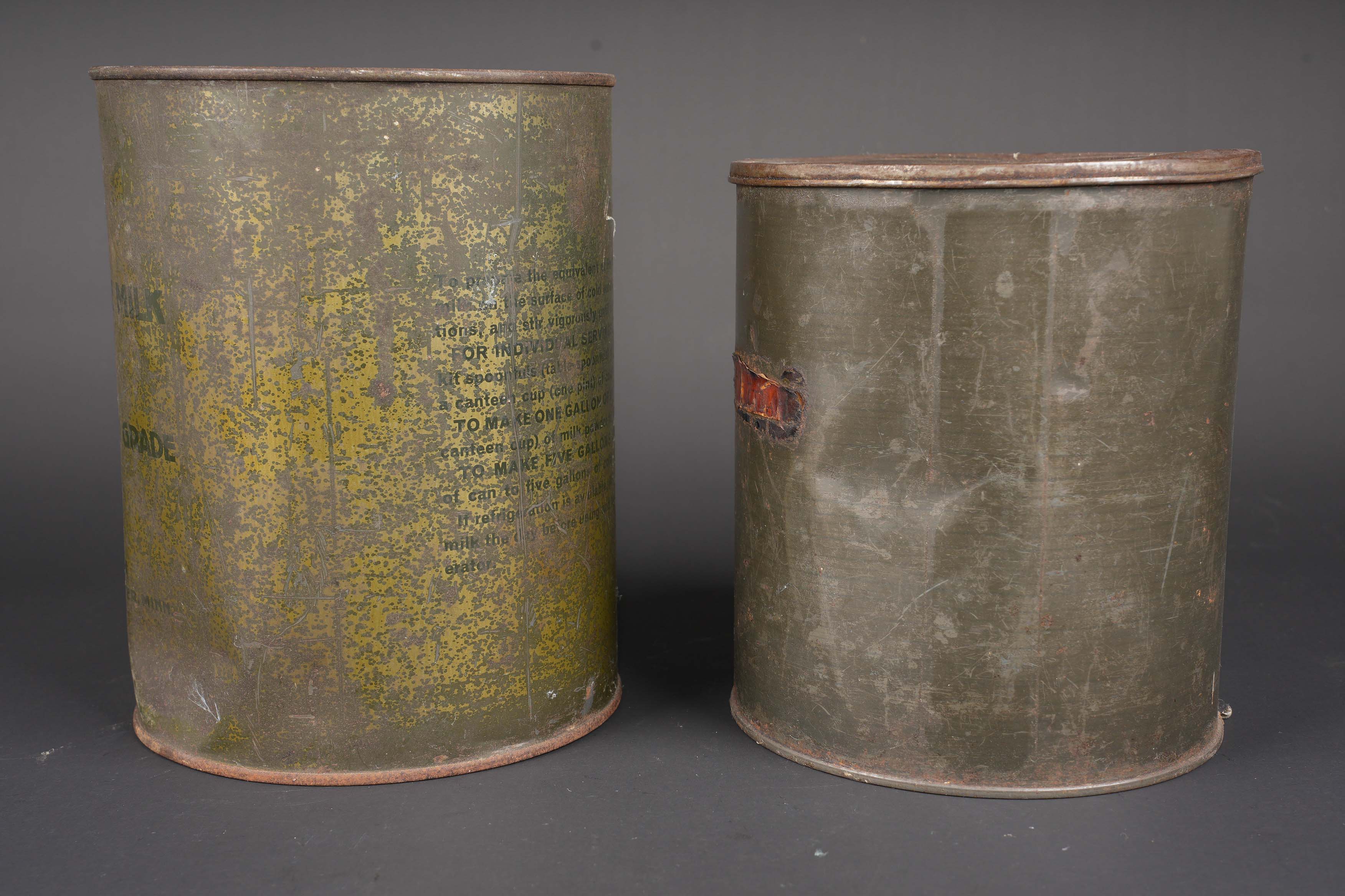 Boites de ration US. US Army ration tins. — photo 5