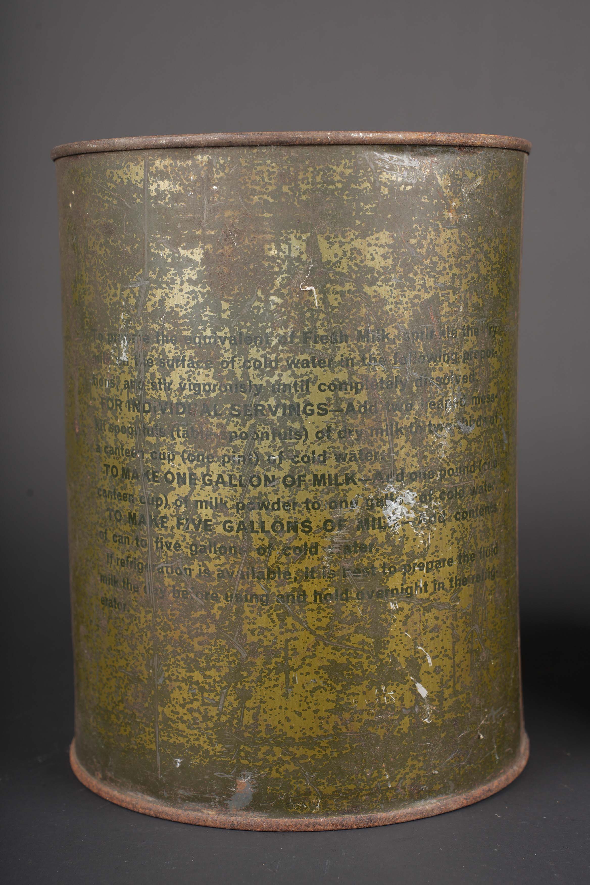 Boites de ration US. US Army ration tins. — photo 7