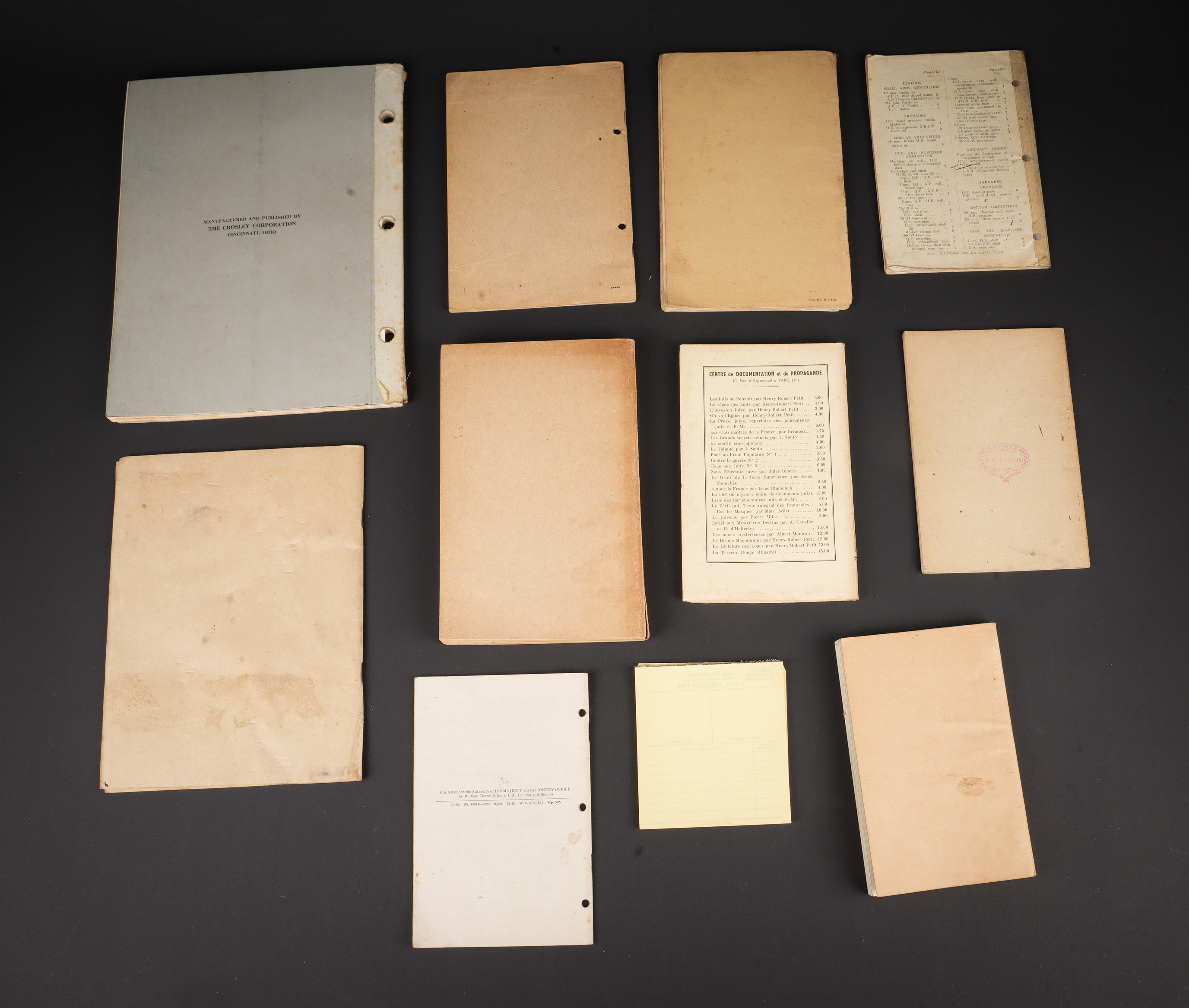 Livrets technique alliés. Allied technical booklets. — photo 10
