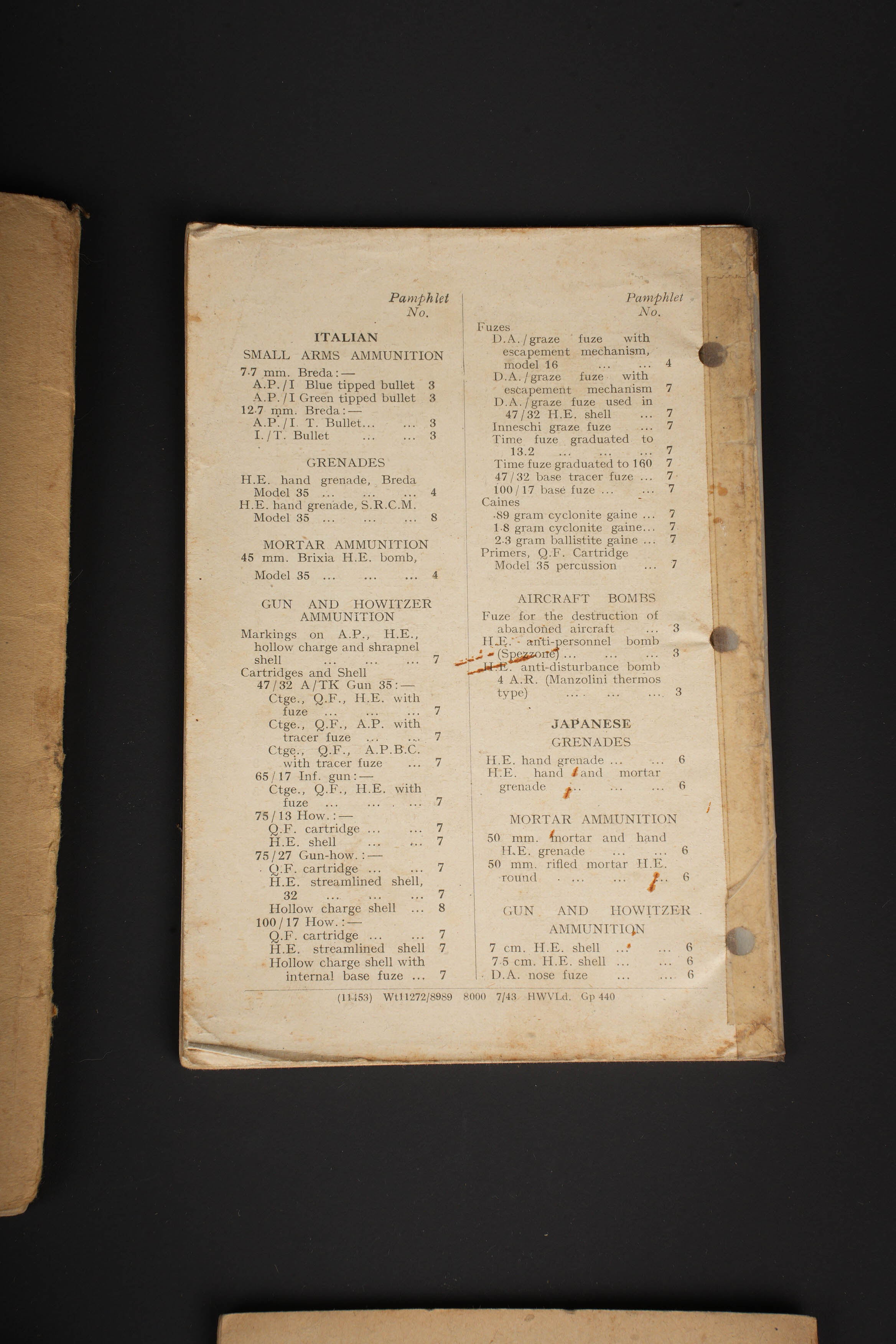 Livrets technique alliés. Allied technical booklets. — photo 14