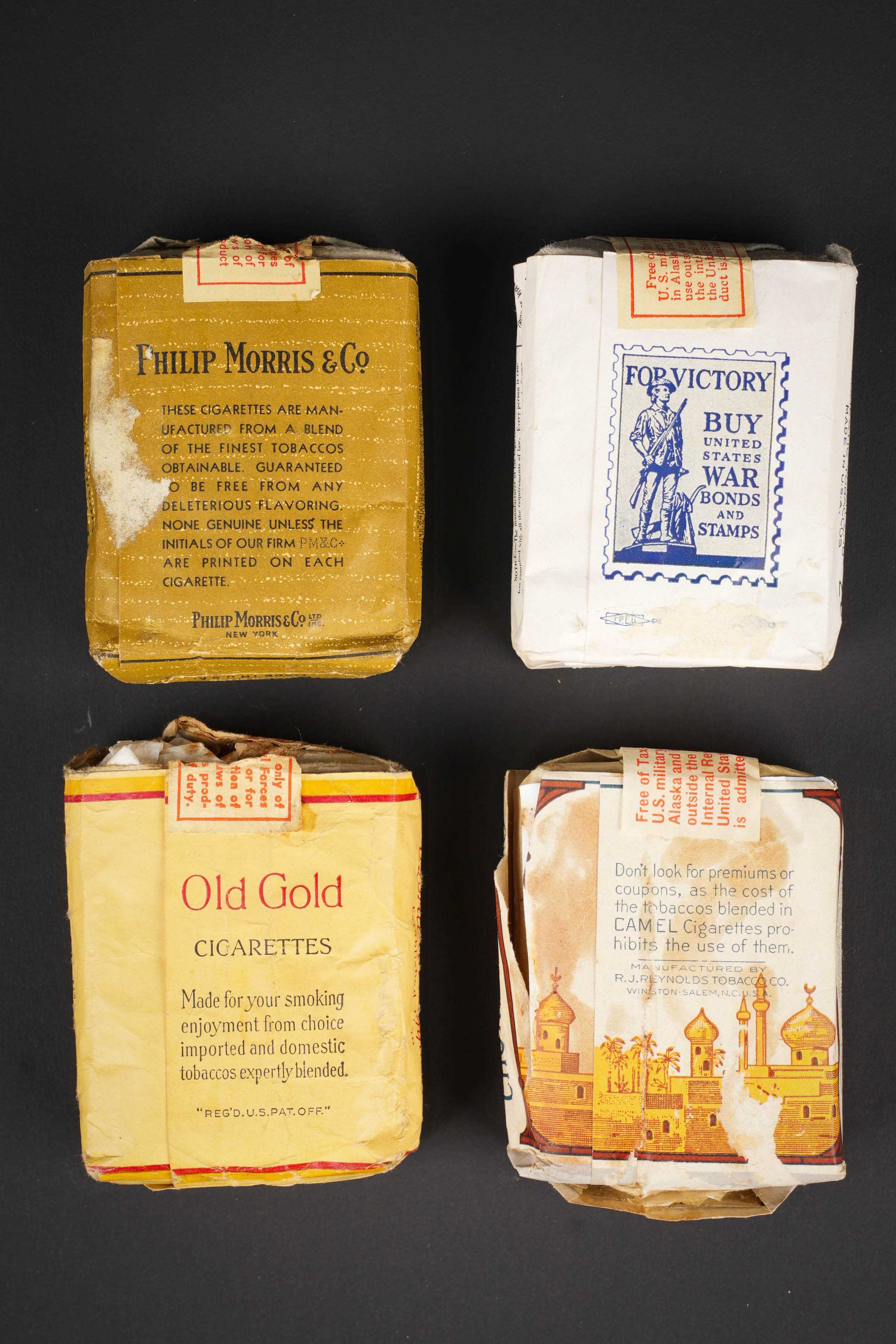Paquets de cigarette US. US Army US cigarette packs. — photo 3