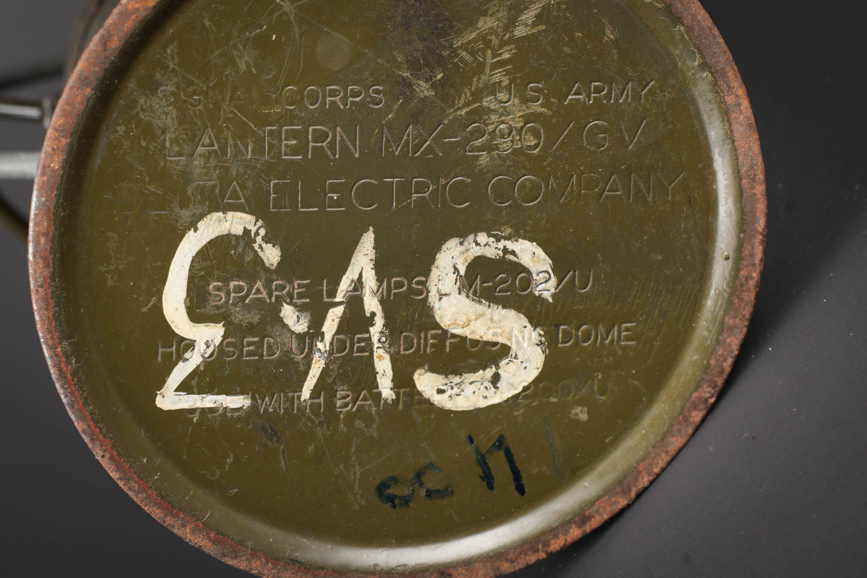 Lanterne américaine. US Army lantern. — photo 8