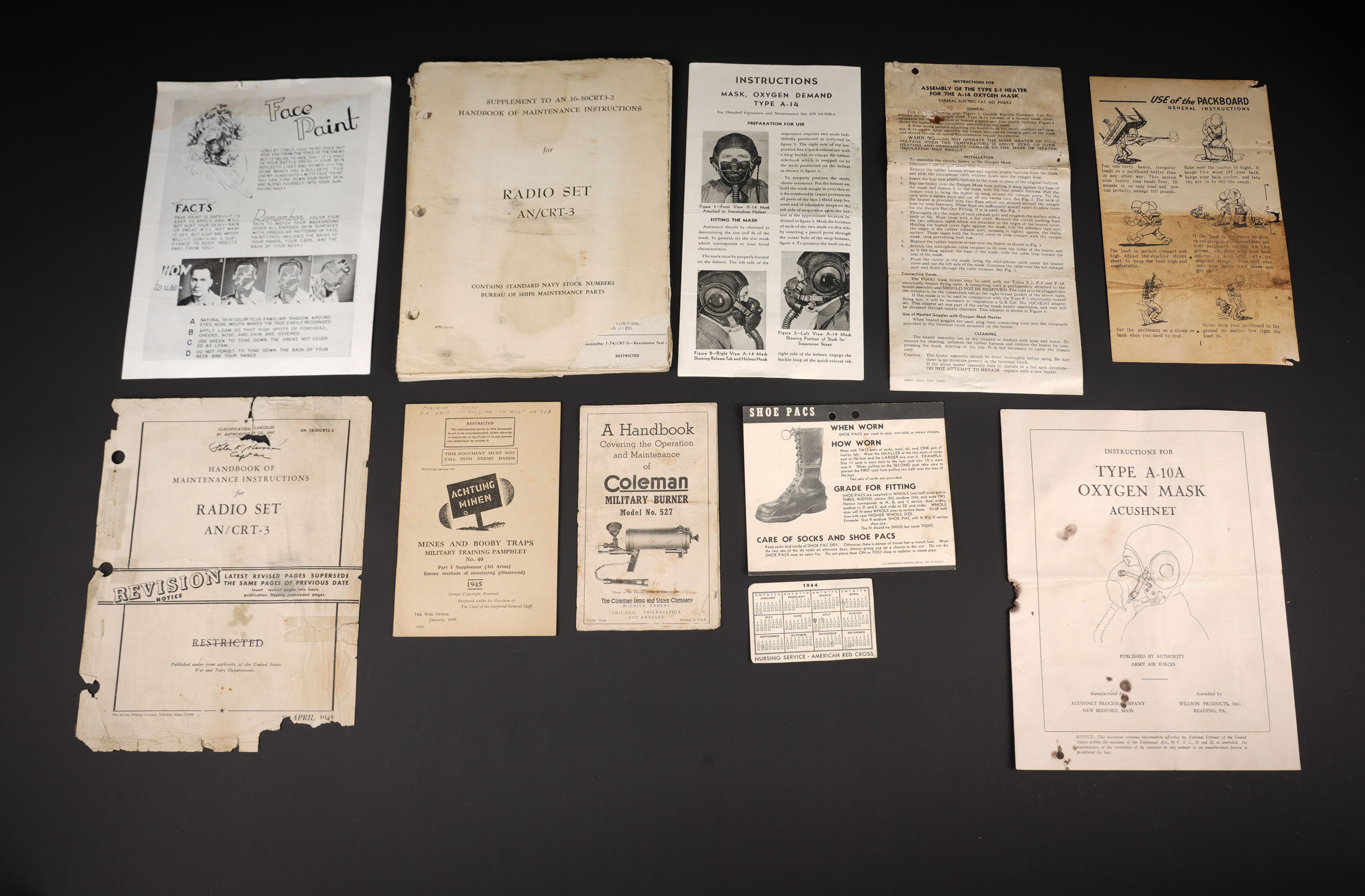Notices d'équipement US. US Army equipment manuals. — photo 1