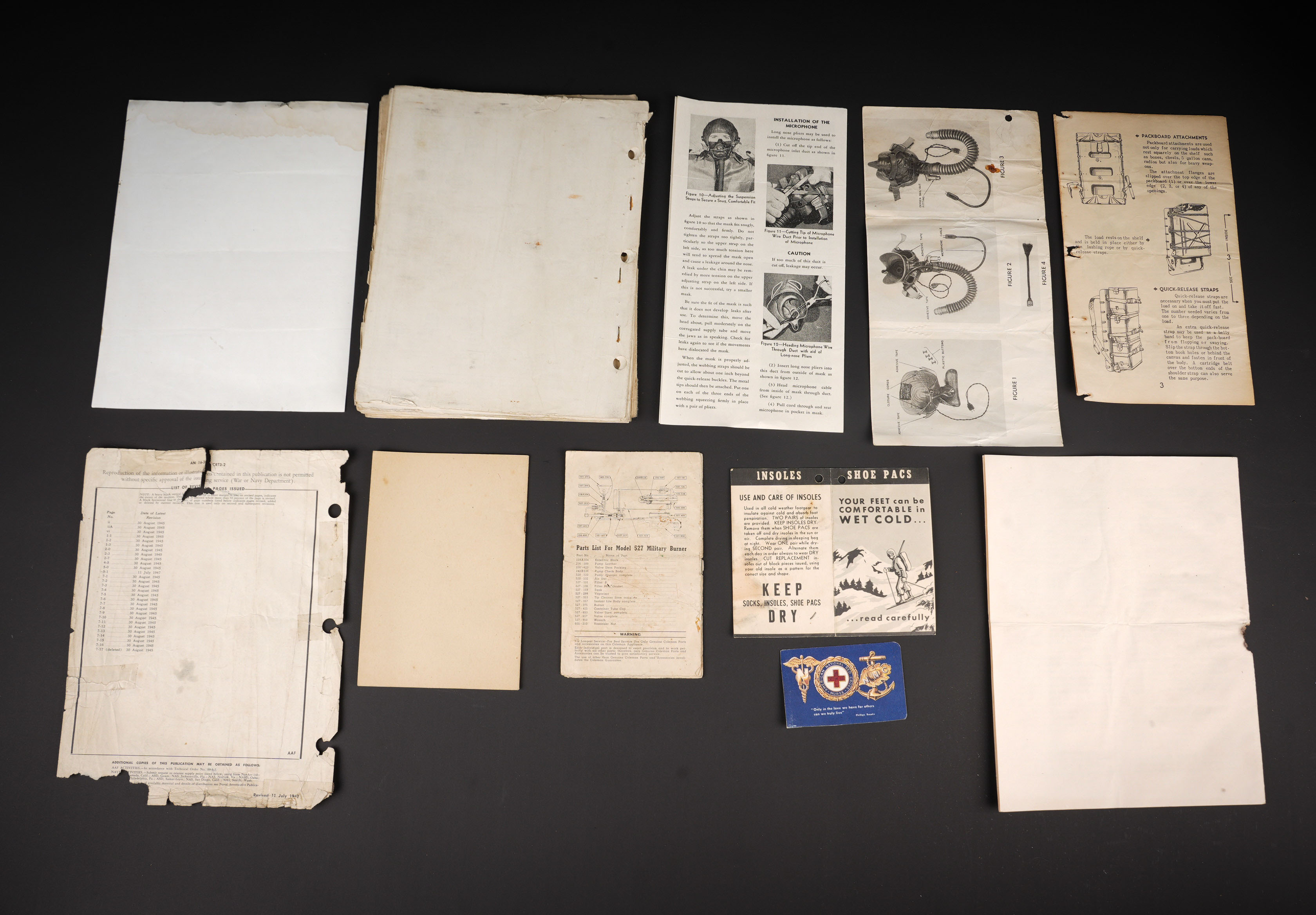 Notices d'équipement US. US Army equipment manuals. — photo 13