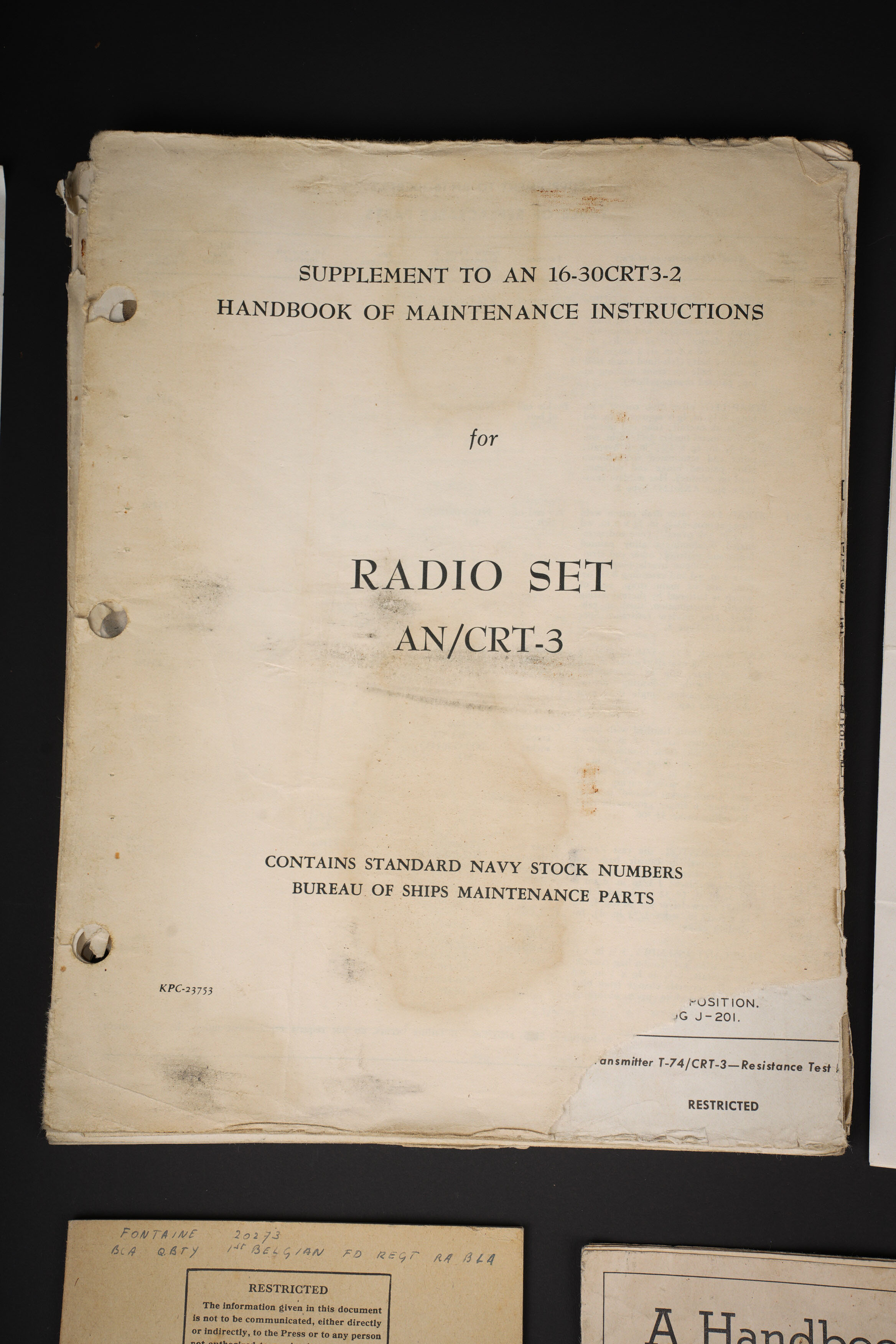 Notices d'équipement US. US Army equipment manuals. — photo 4