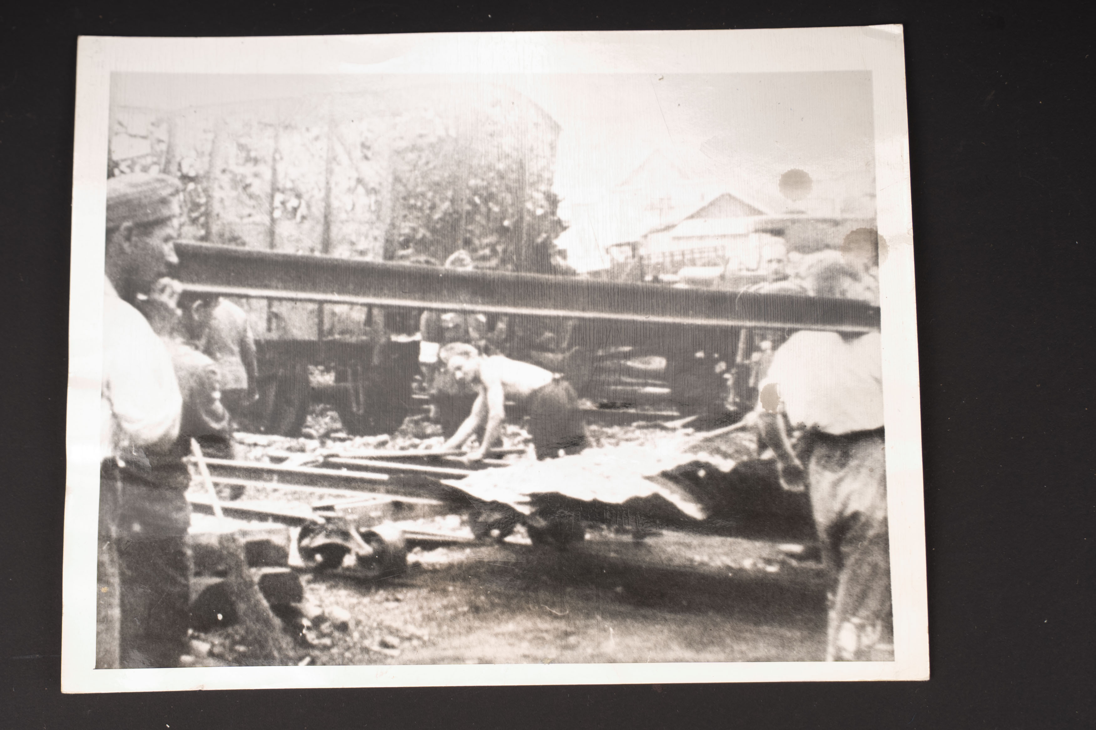 Photo de presse France 1944. France 1944 press photograph. — photo 1