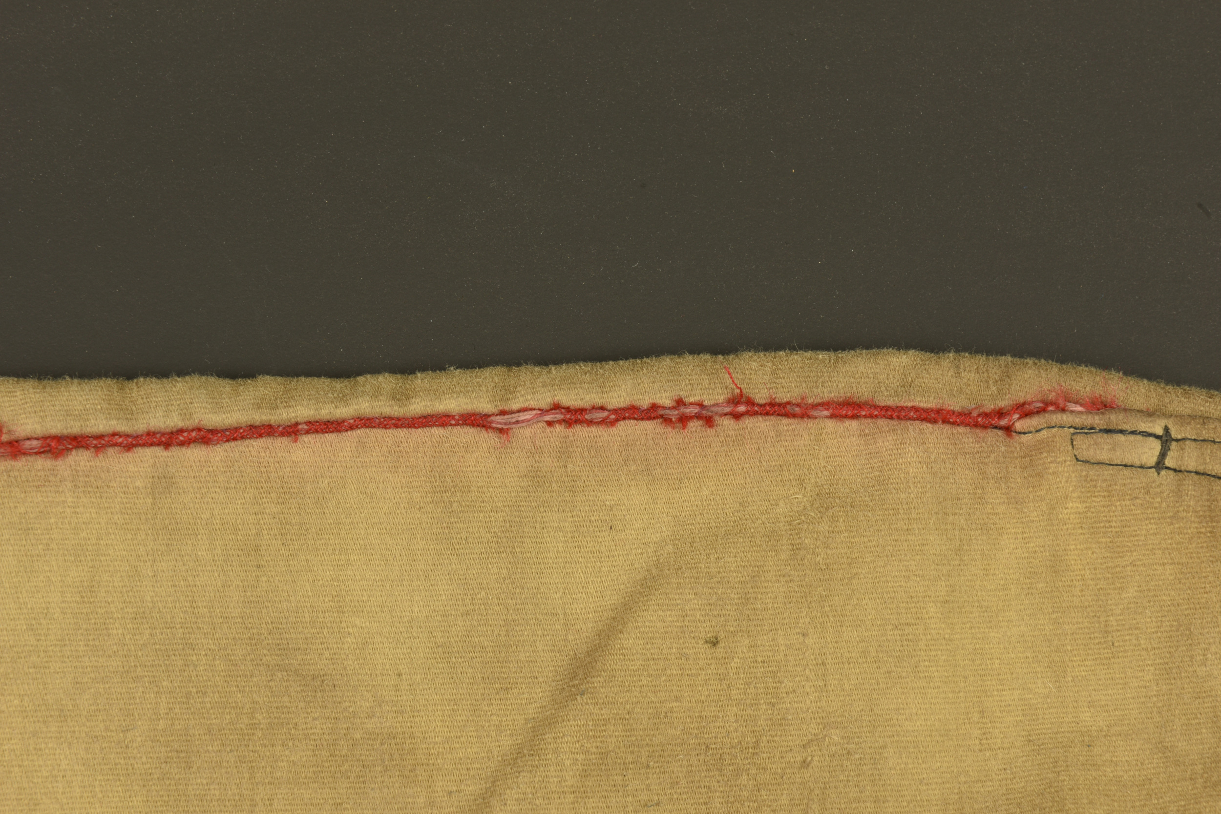 Pantalon culotte français d'artilleur en ratine. French artillery ratine cloth breeches — photo 9