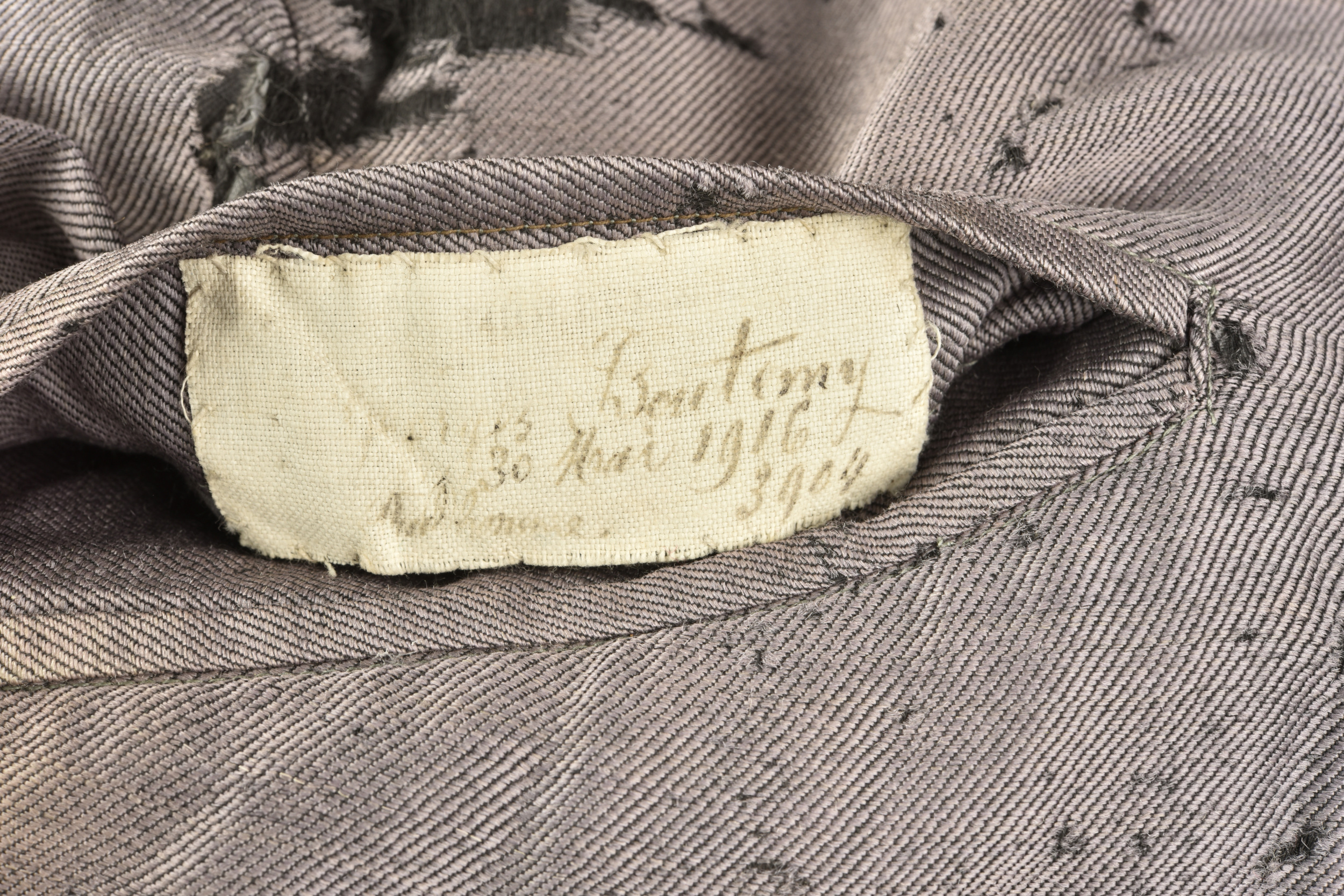 Tunique bleu horizon d'un officier du Train. Horizon blue tunic of a Train officer — photo 2
