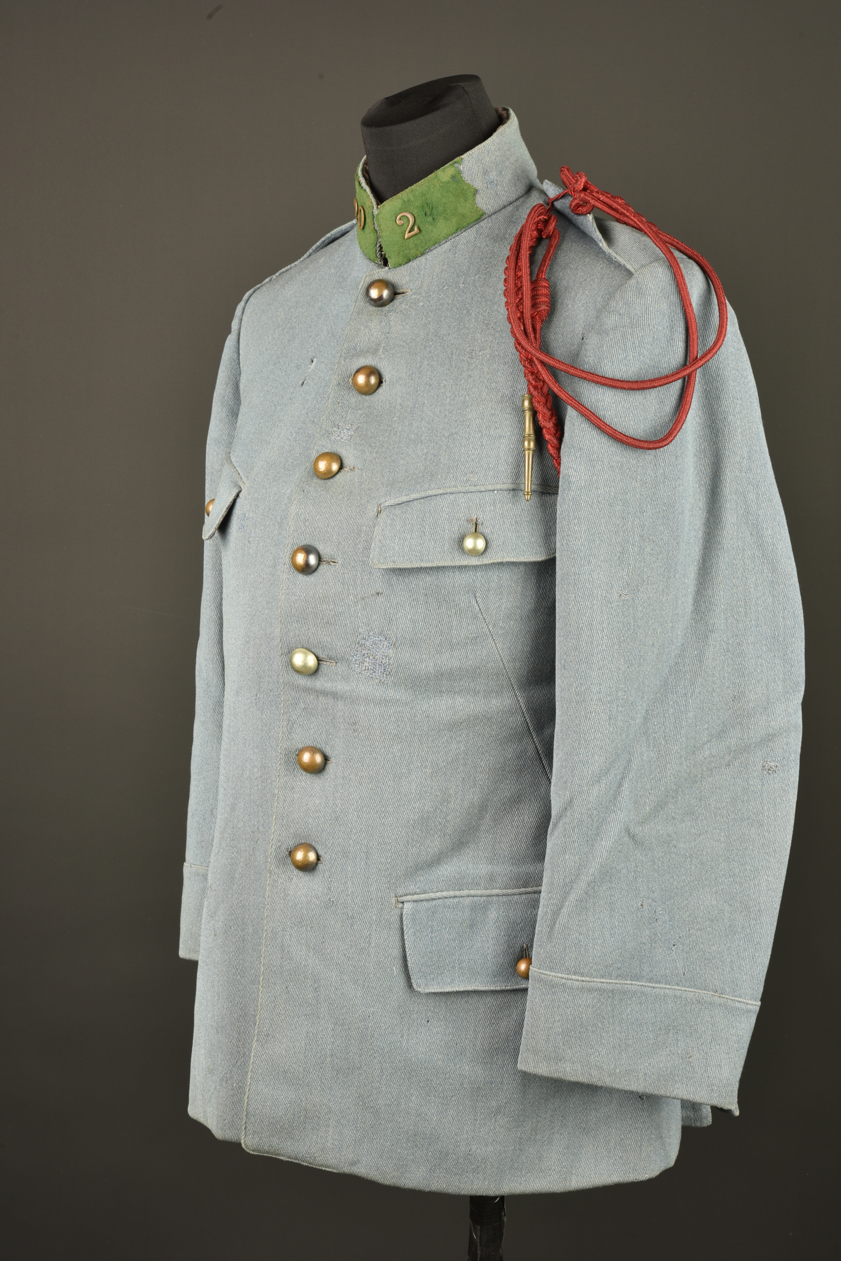 Tunique bleu horizon d'un officier du Train. Horizon blue tunic of a Train officer — photo 5