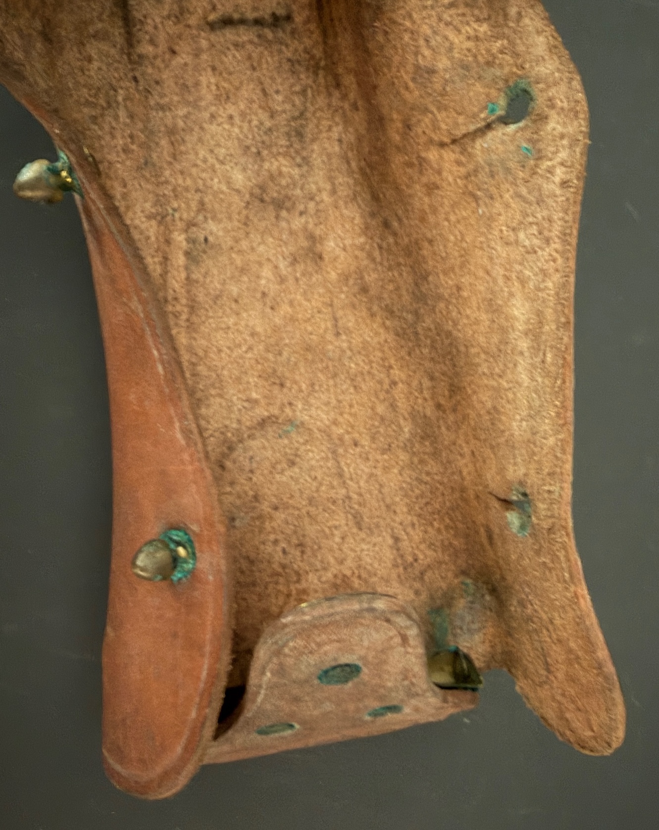 Etui de fer de pioche français. French pickaxe head carrier — photo 4